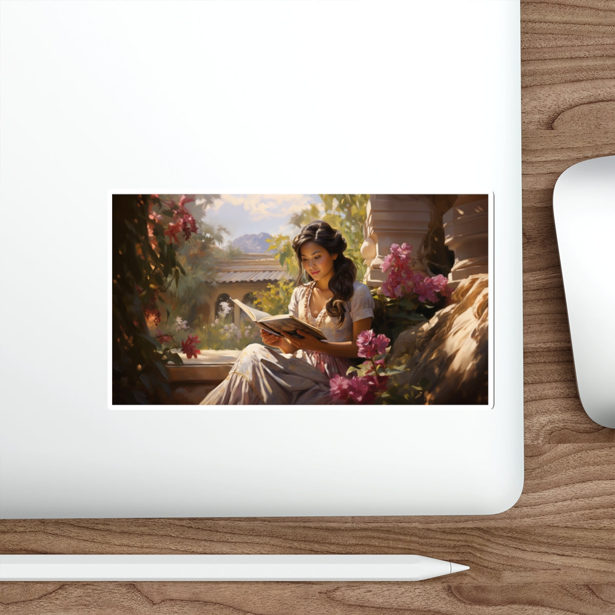 Garden Serenity Sticker (Premium)