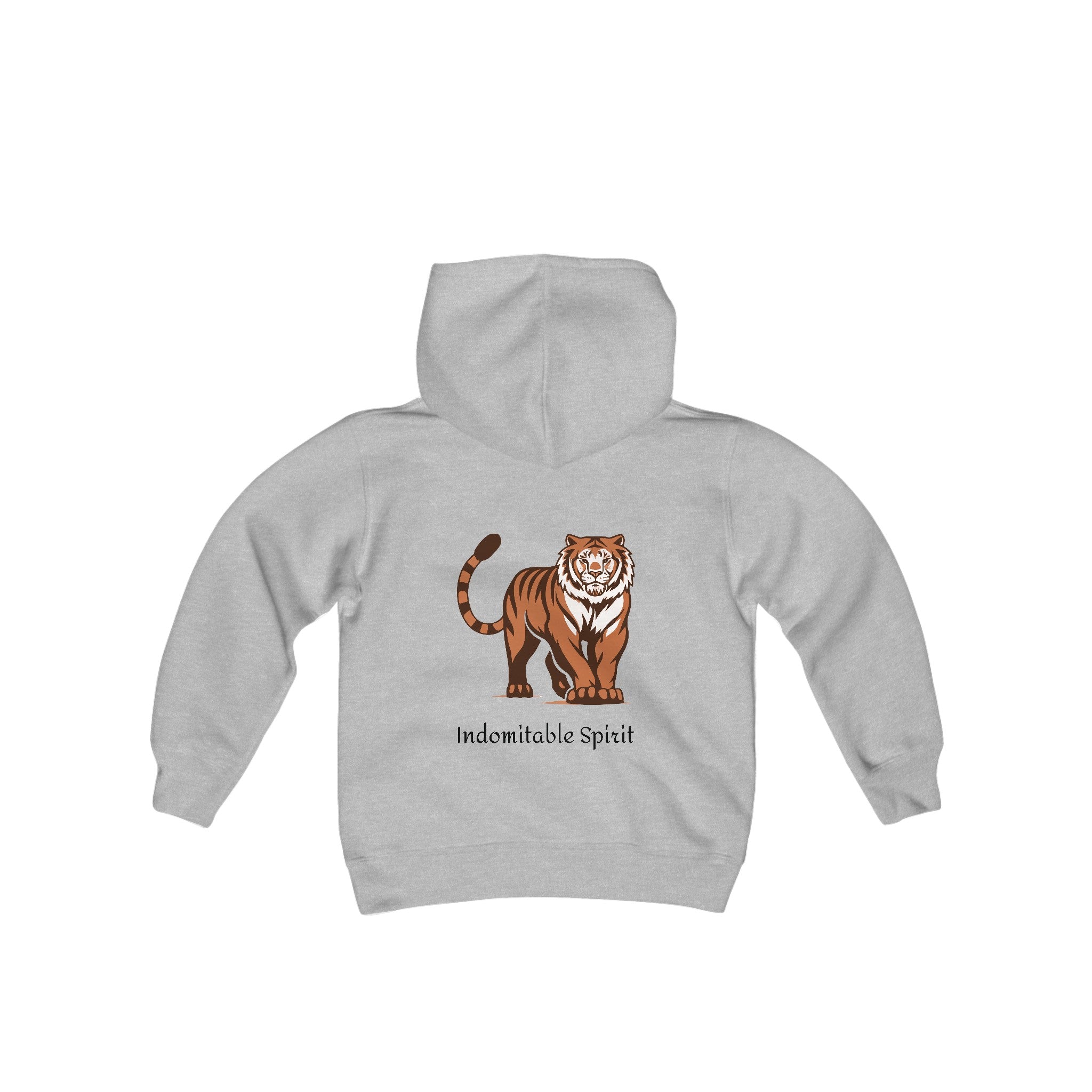 Indomitable Spirit Tiger Youth Hoodie