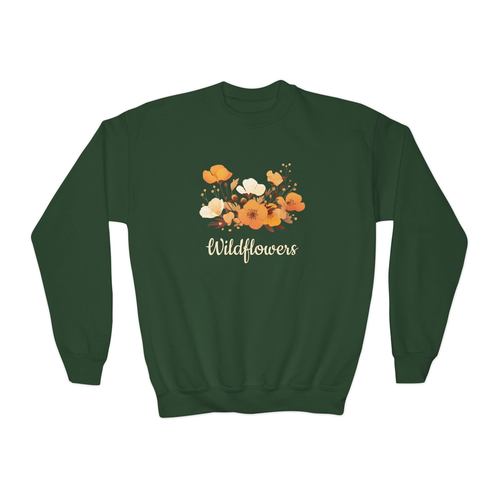 Wildflowers Youth Crewneck Sweatshirt