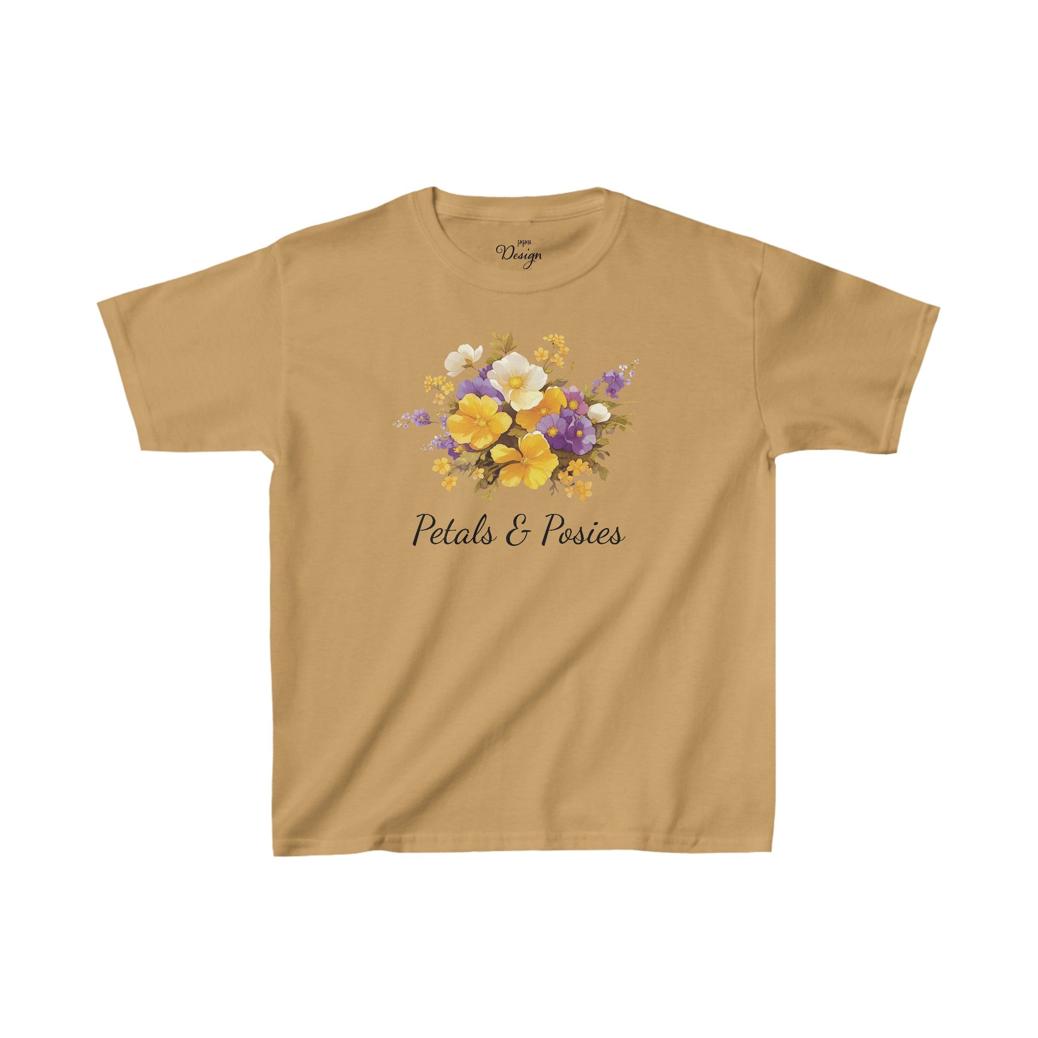 Petals & Posies Kids' Cotton Tee