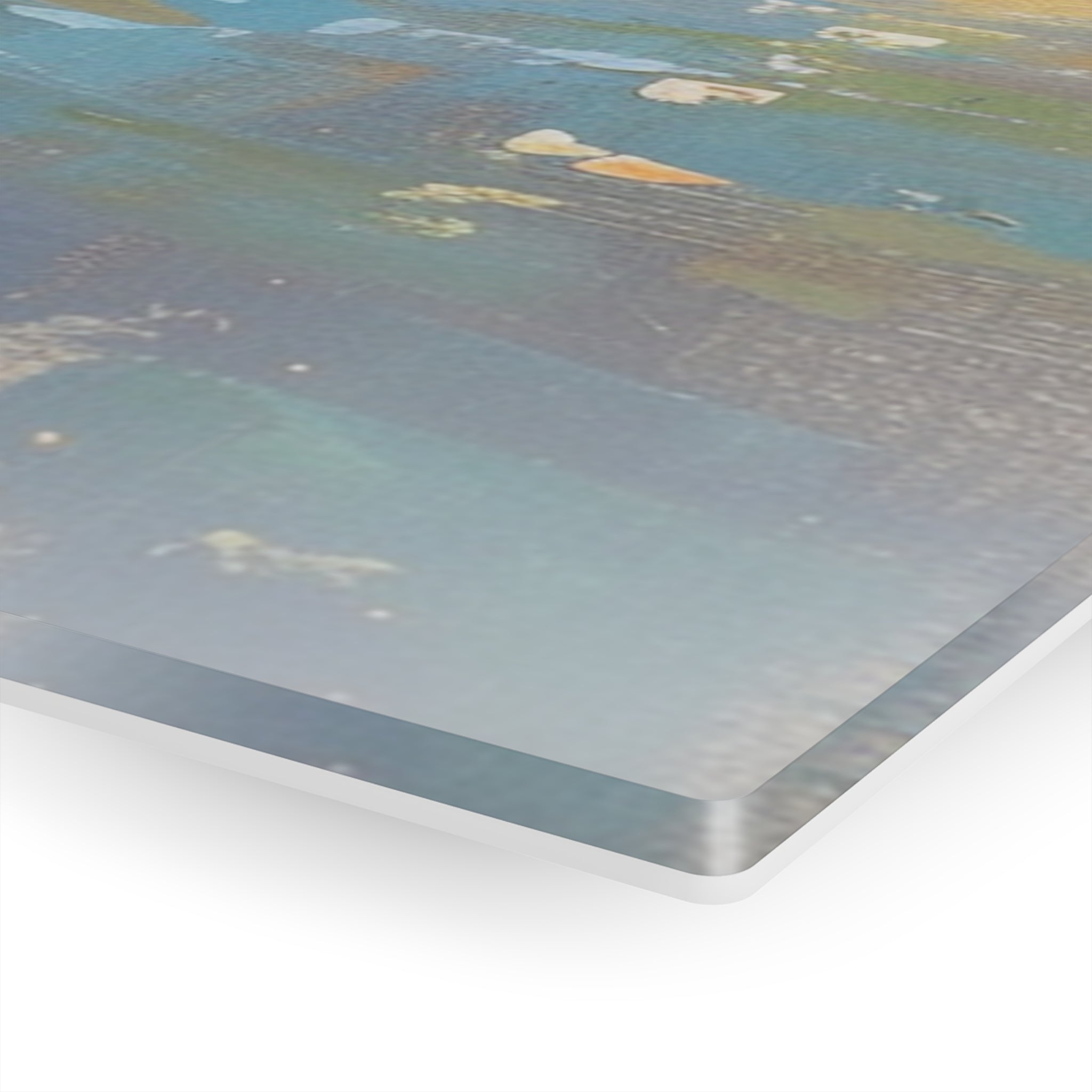 Fishing Village Tranquility Acrylic Print