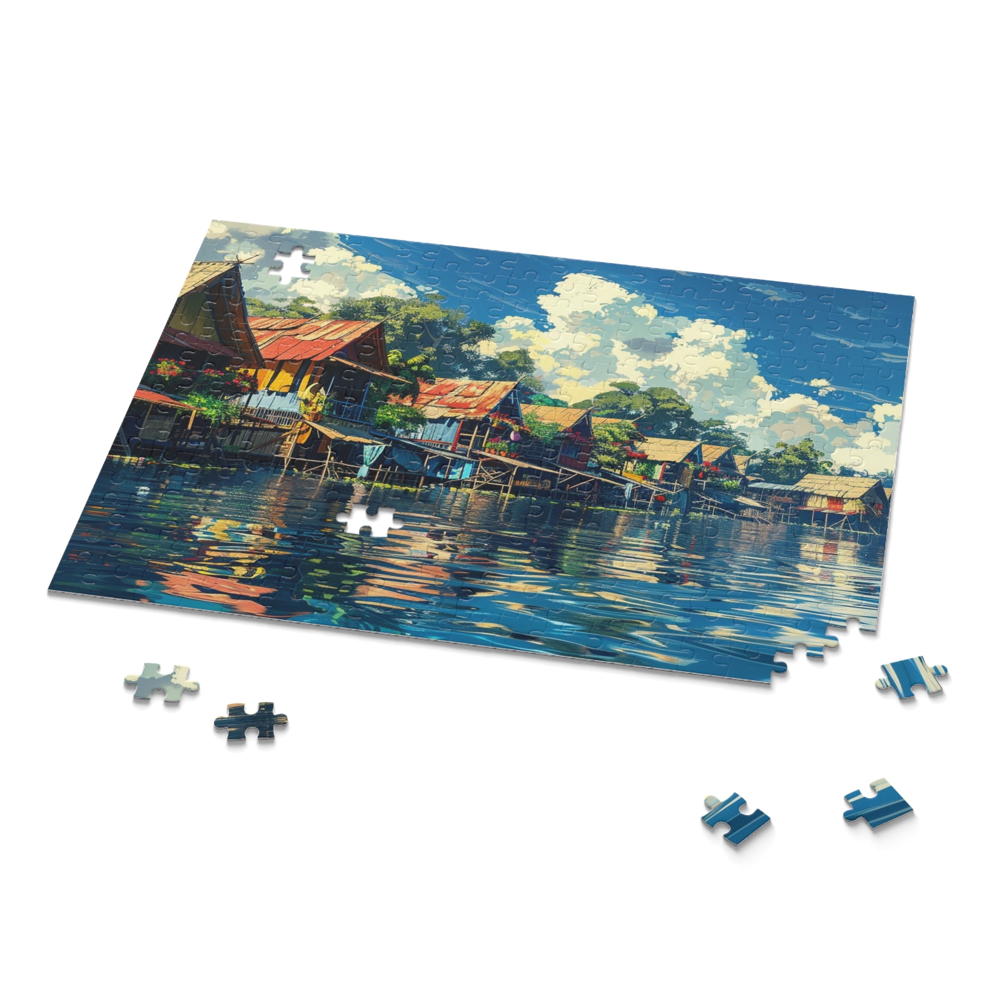 Floating Village Serenity Puzzle