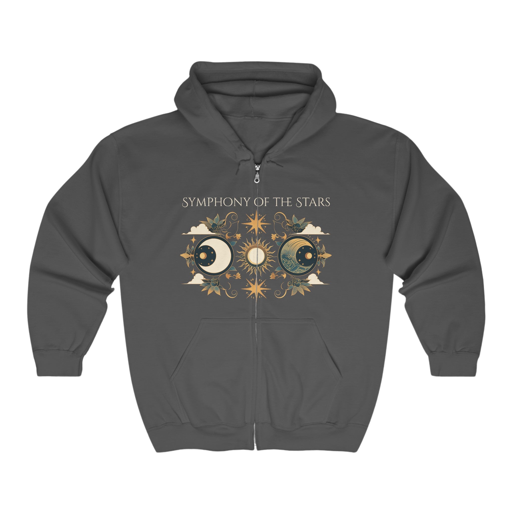 Harmony of the Heavens - Full Zip Hooded Sweatshirt