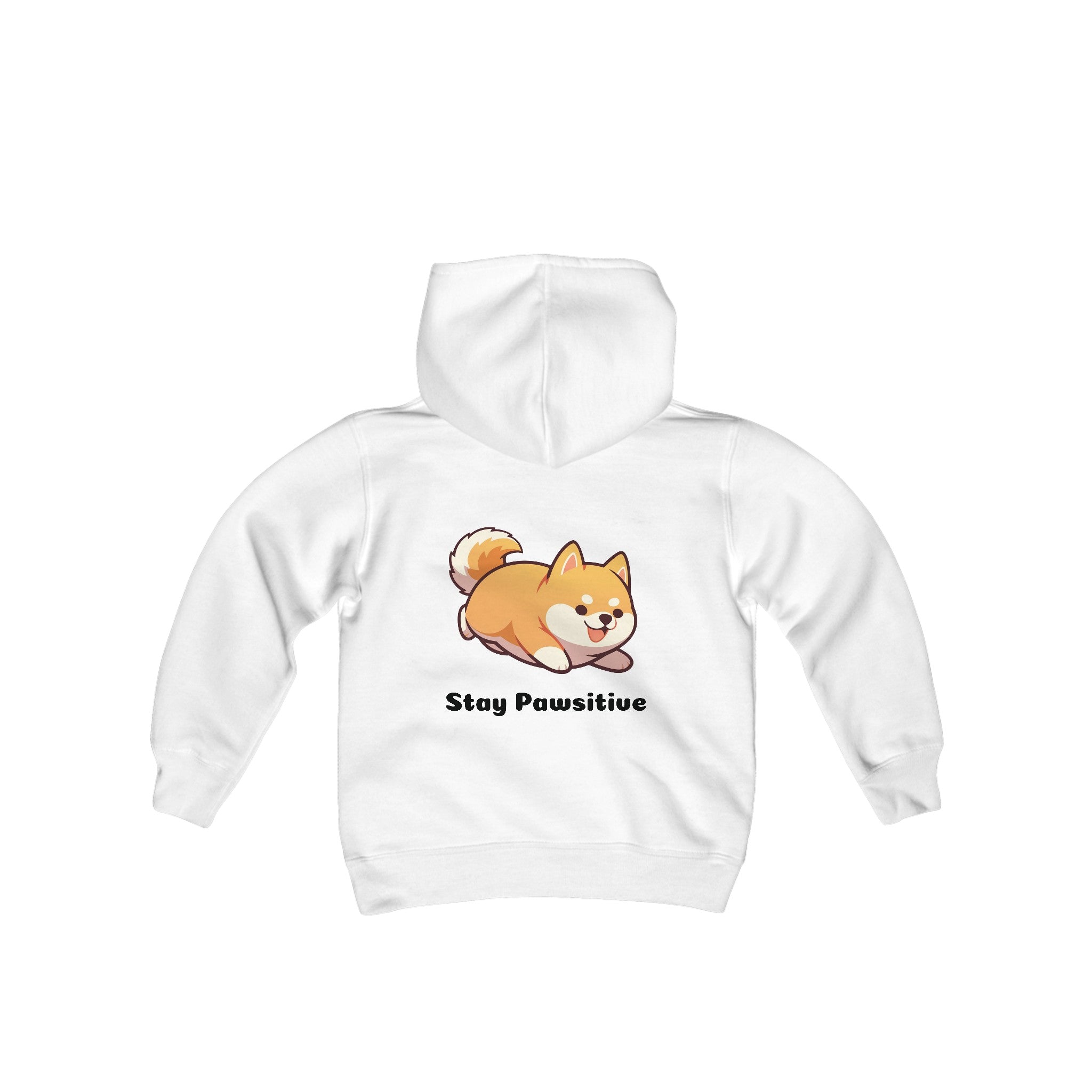 Stay Pawsitive Youth Hoodie