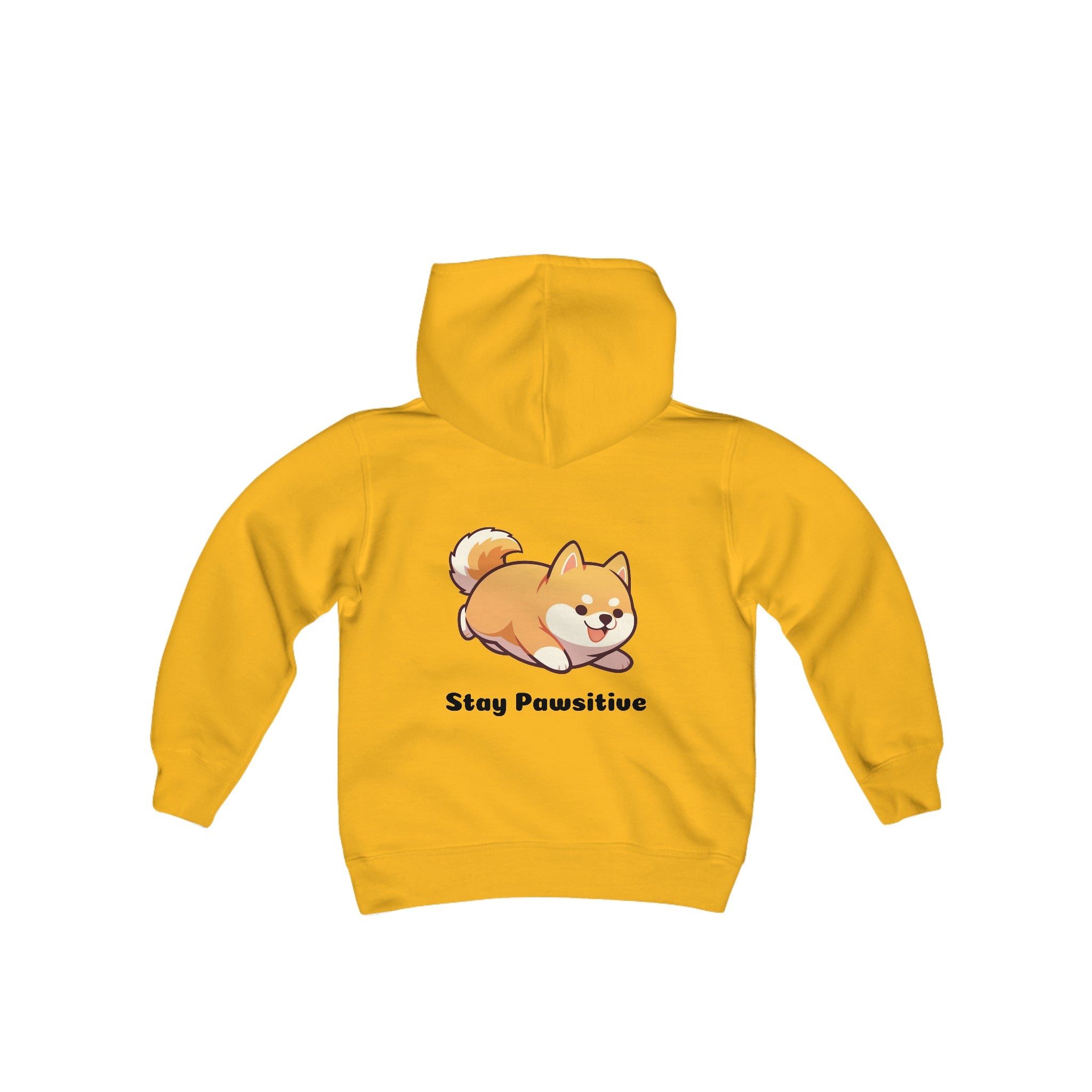 Stay Pawsitive Youth Hoodie