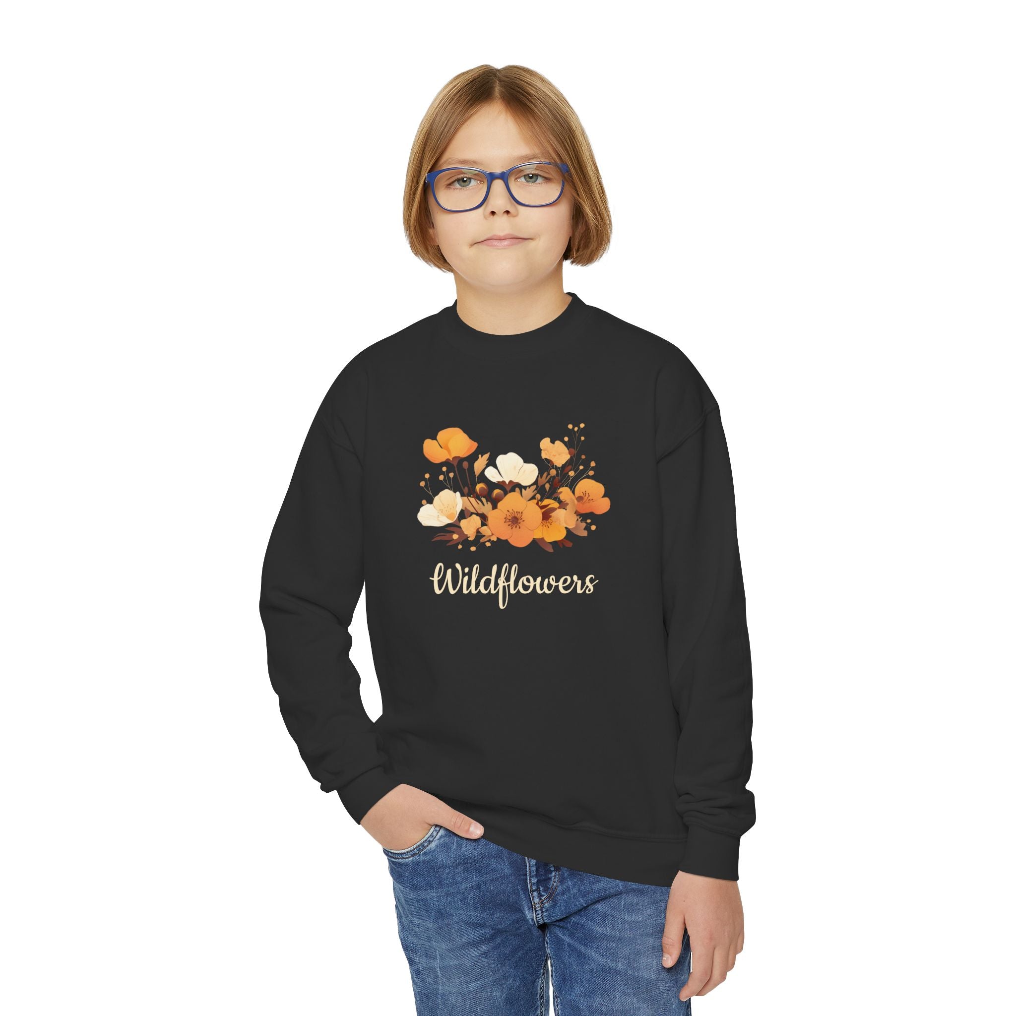 Wildflowers Youth Crewneck Sweatshirt