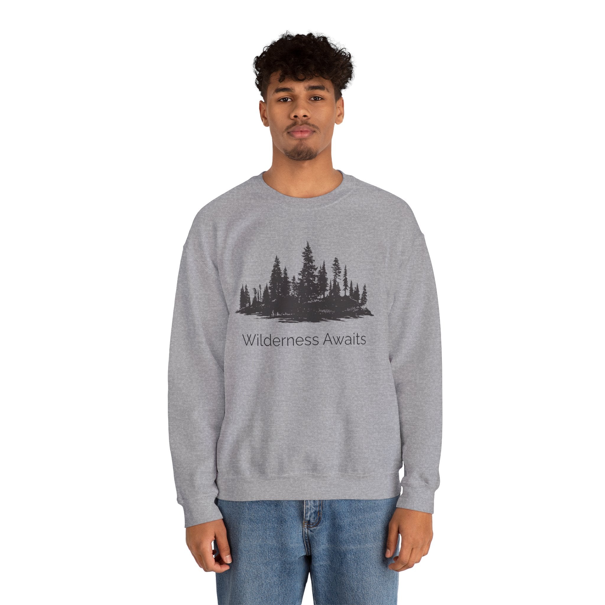 Wilderness Awaits - Crewneck Sweatshirt