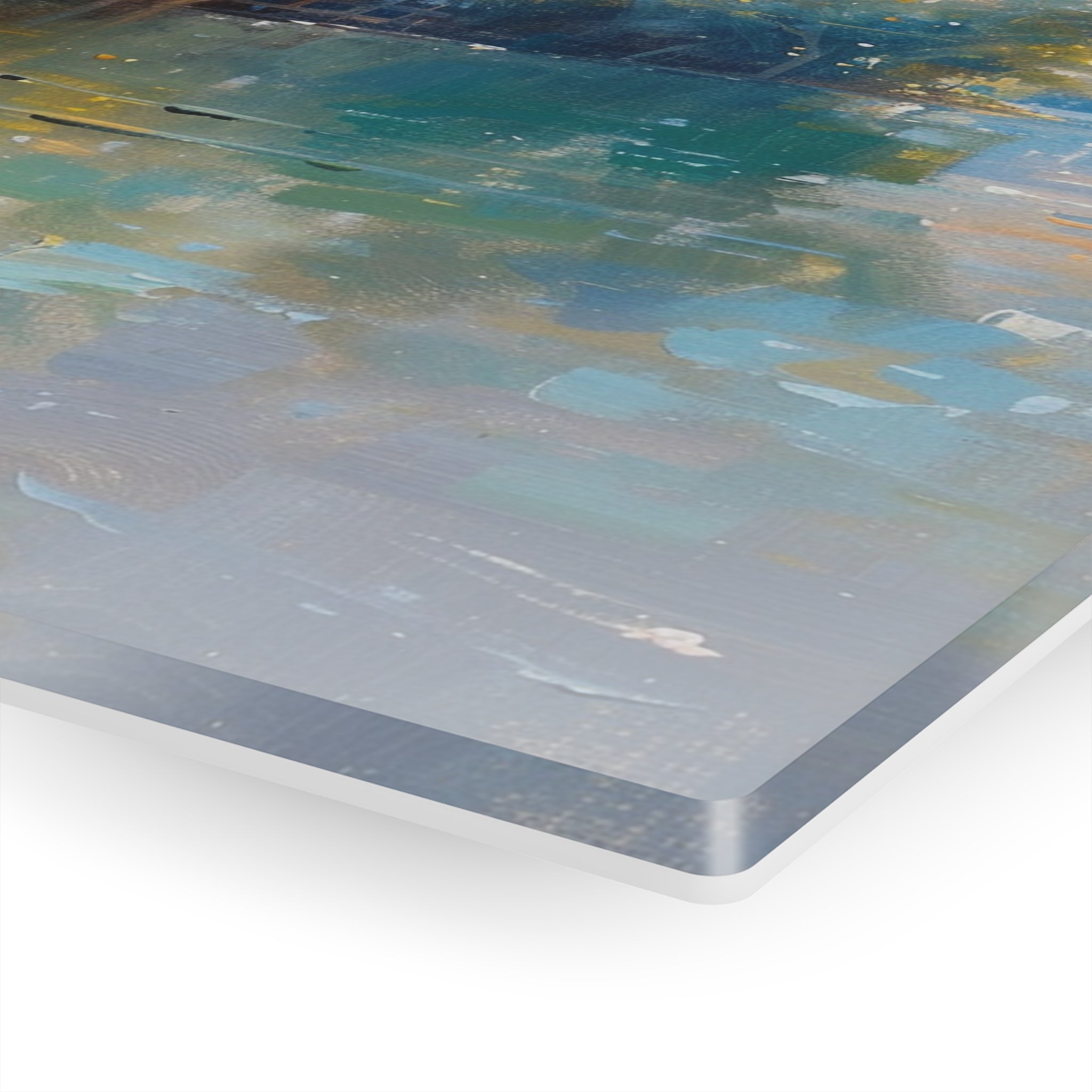 Fishing Village Tranquility Acrylic Print