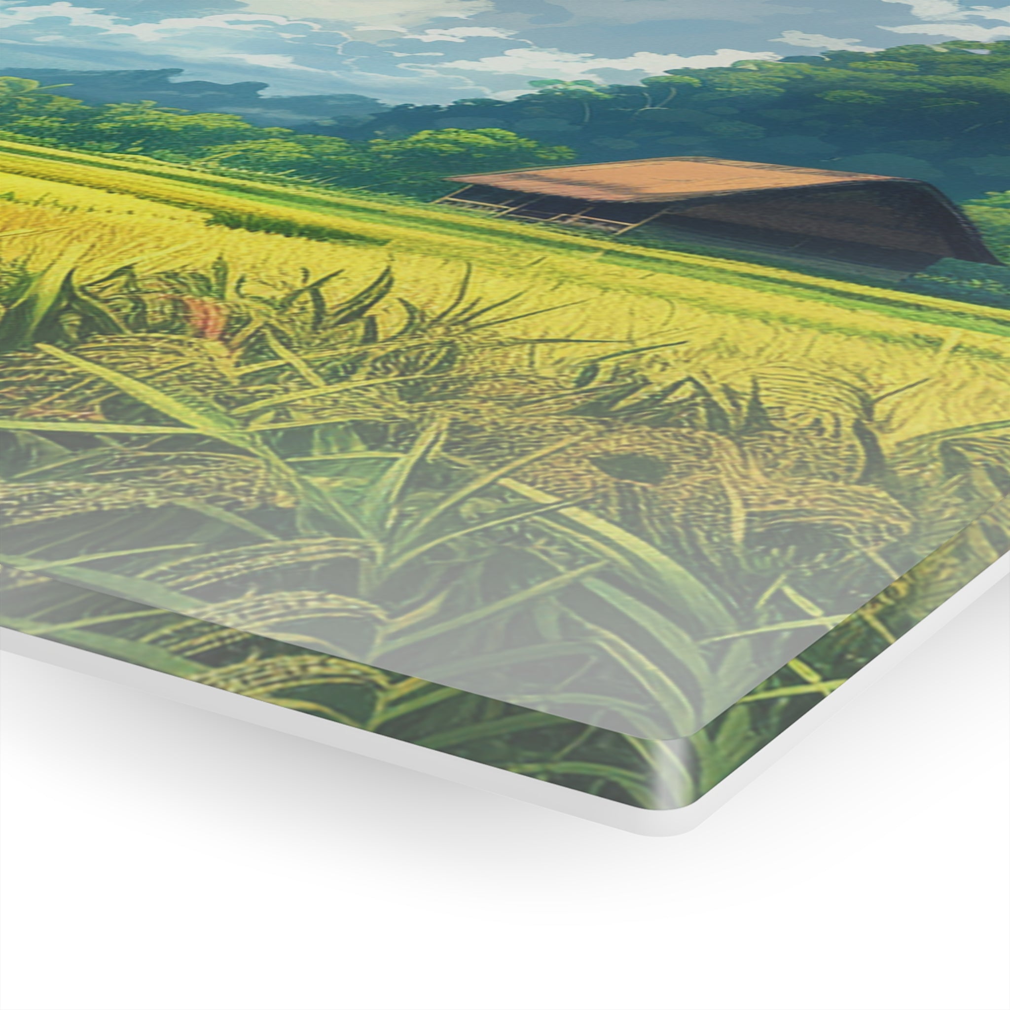 Tranquil Fields Acrylic Print