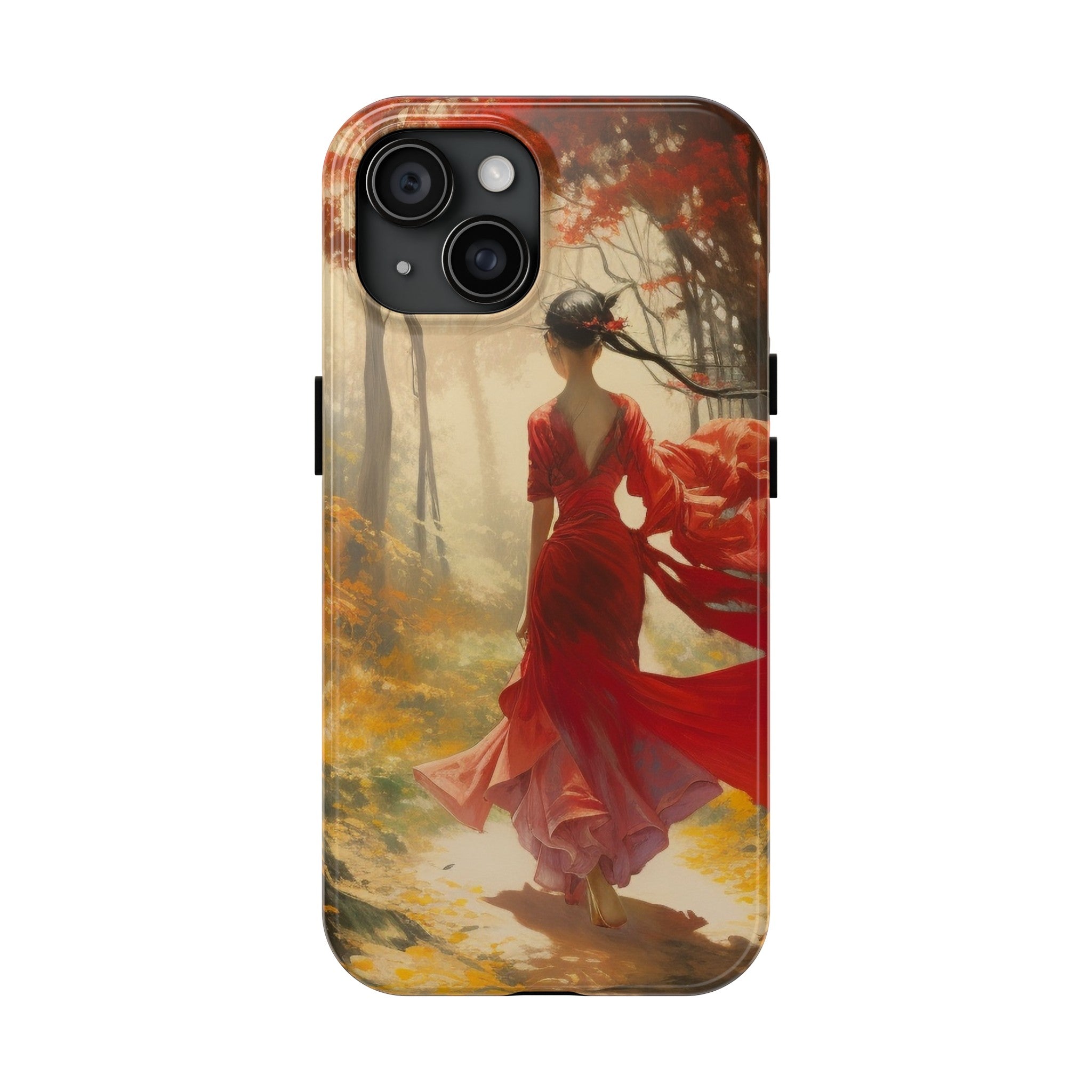 Crimson Journey Tough Phone Case