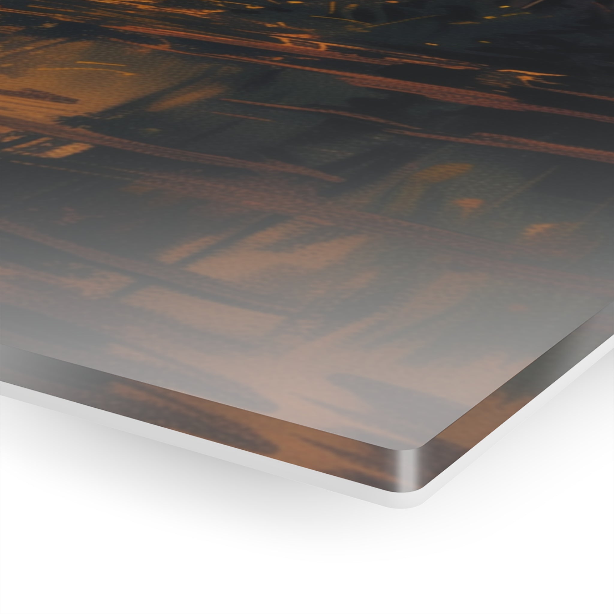 Golden Sunset at Angkor Wat Acrylic Print