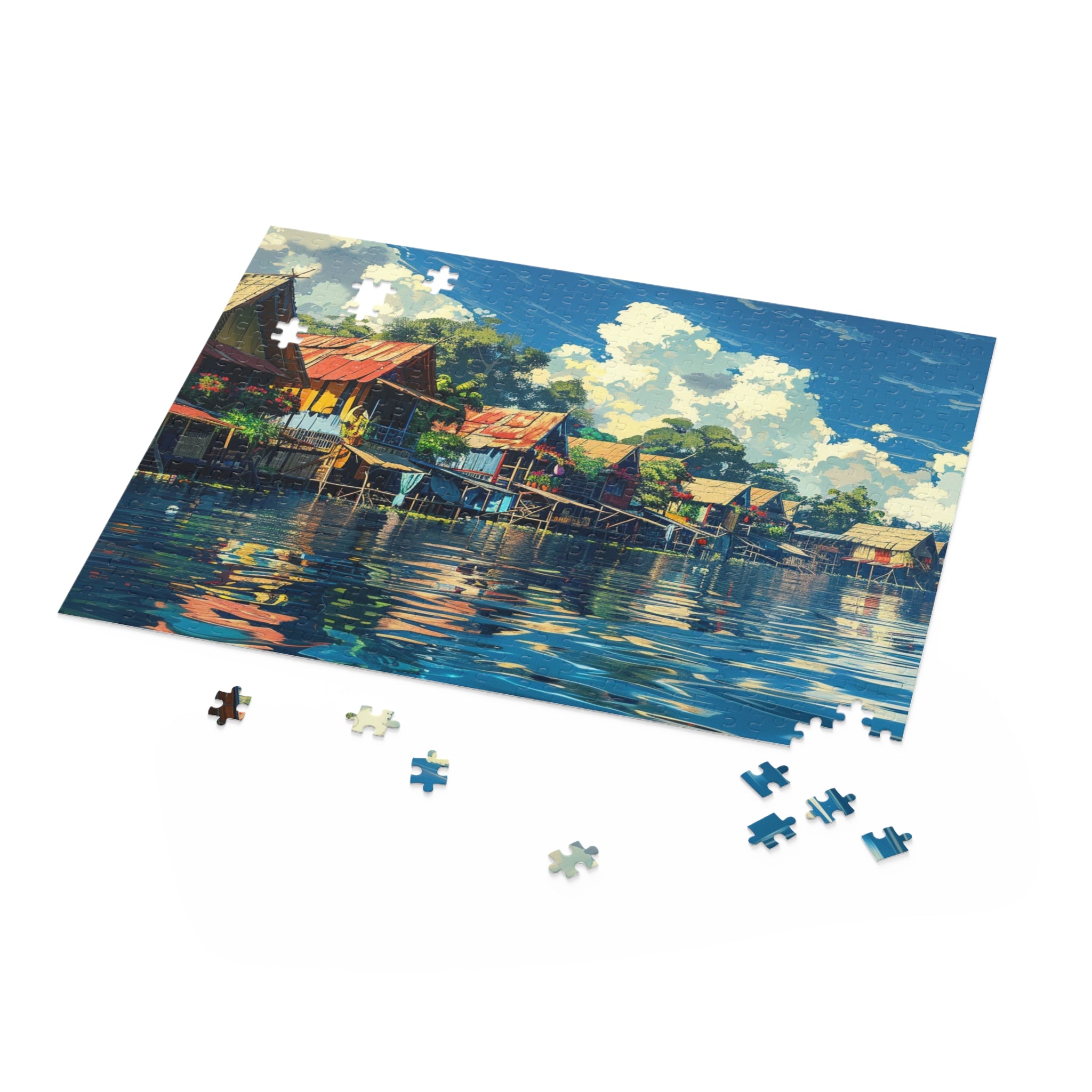 Floating Village Serenity Puzzle