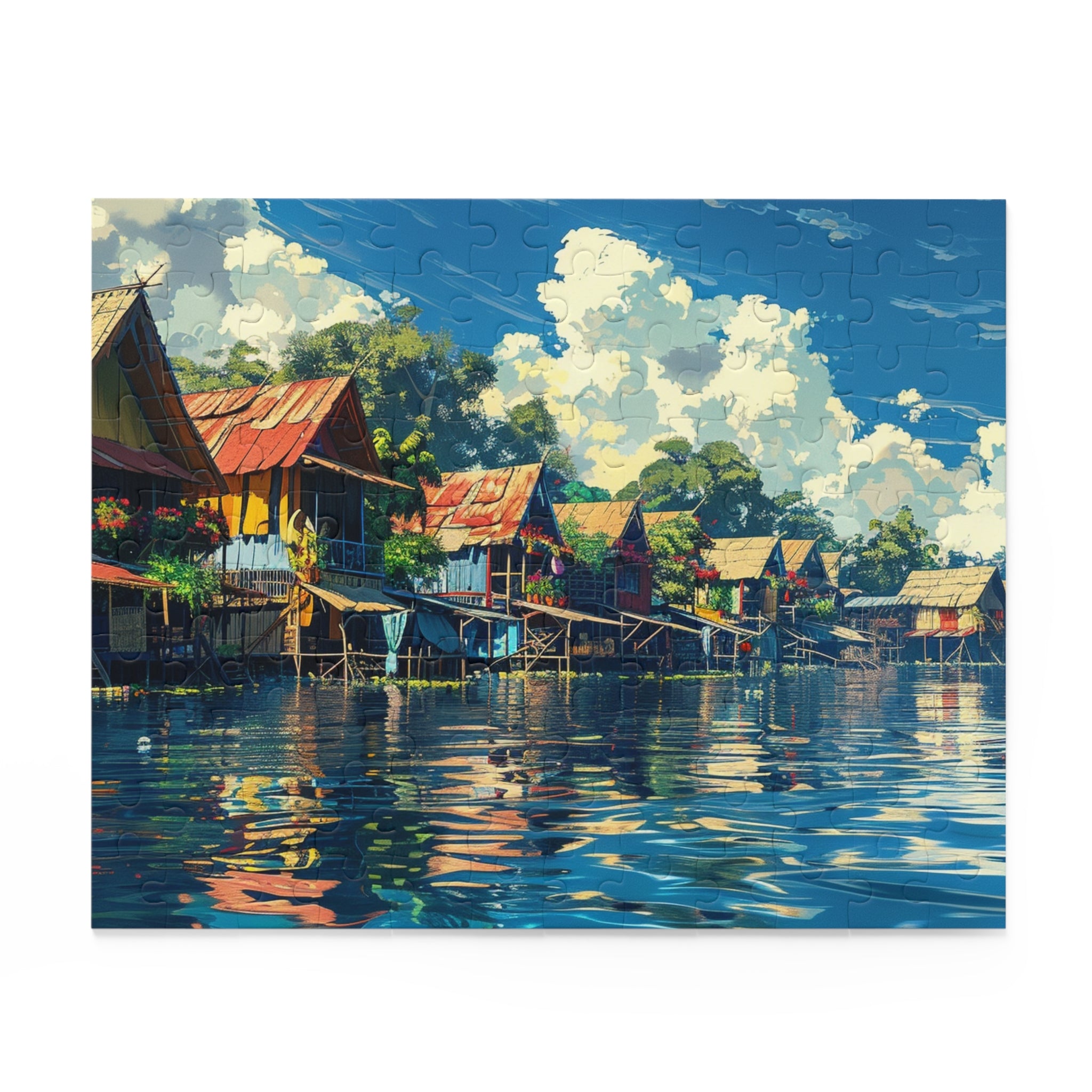 Floating Village Serenity Puzzle