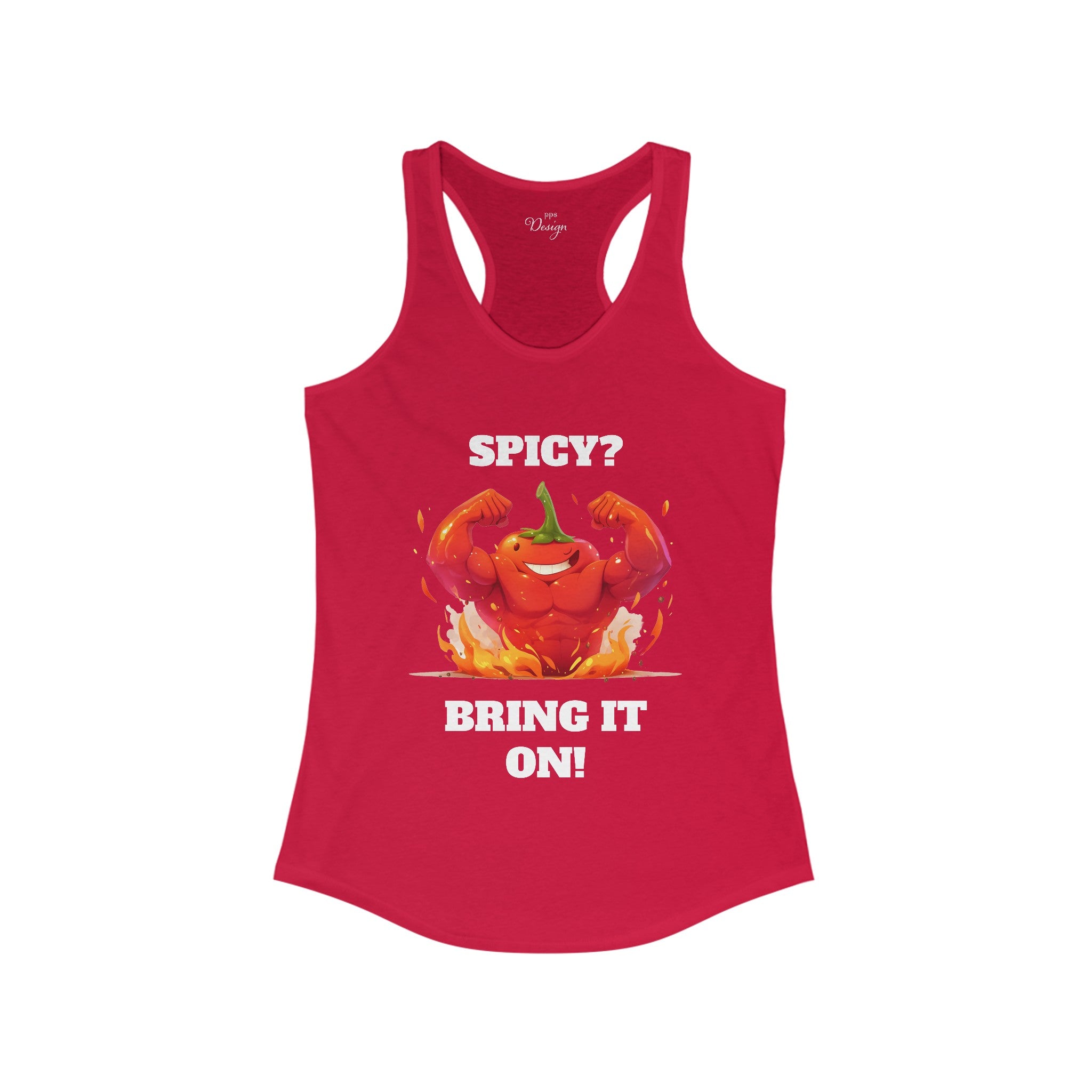 Spicy? Bring It On! Tank Top