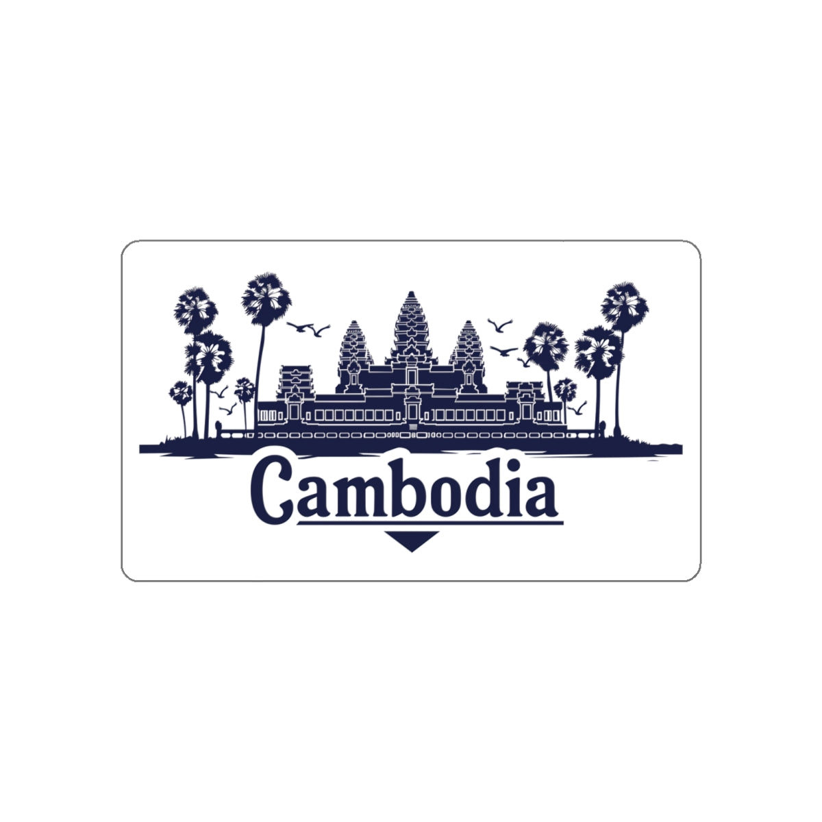 Cambodian Heritage Sticker (Premium)