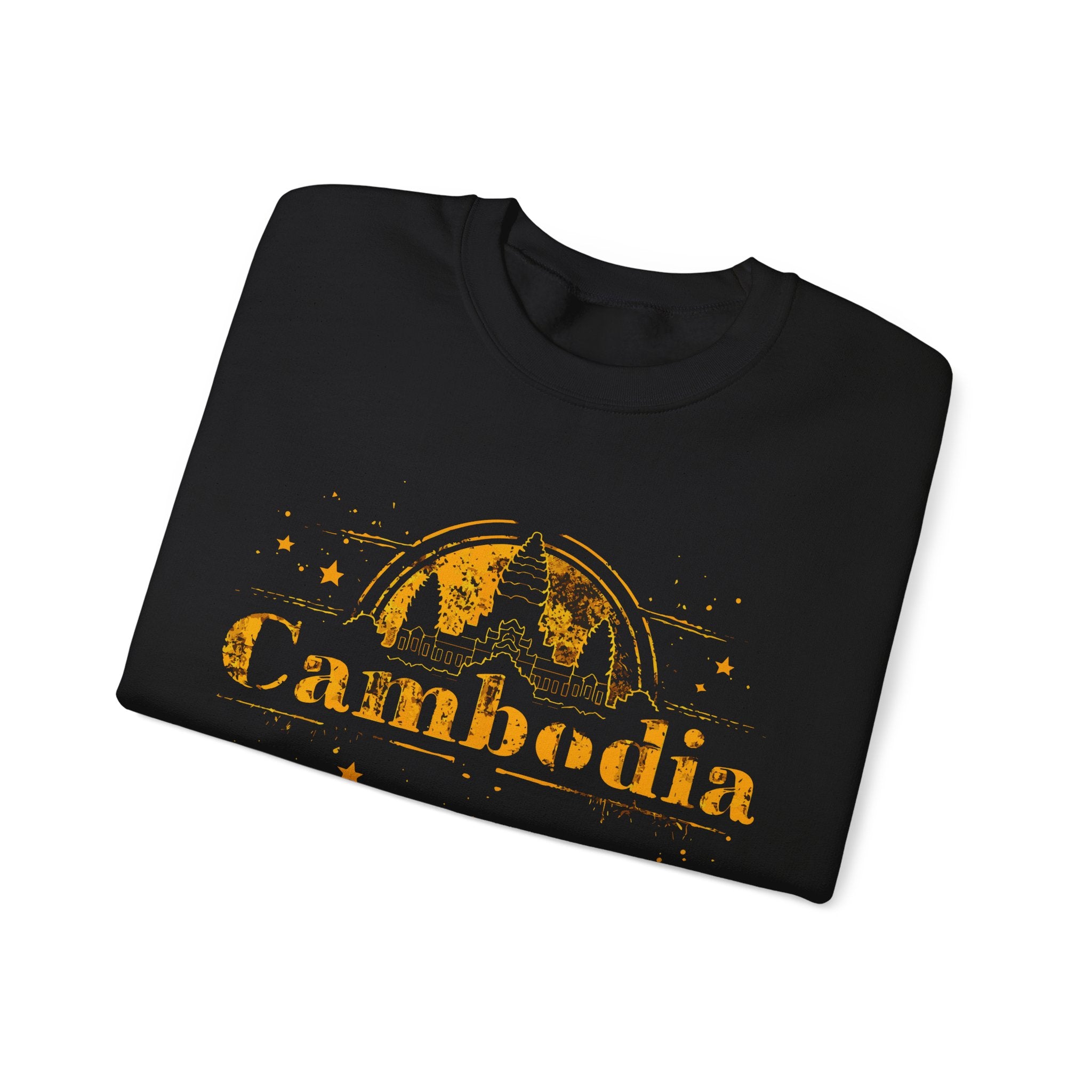 Cambodian Starlight Sweatshirt: Embrace Angkor Wat in Style