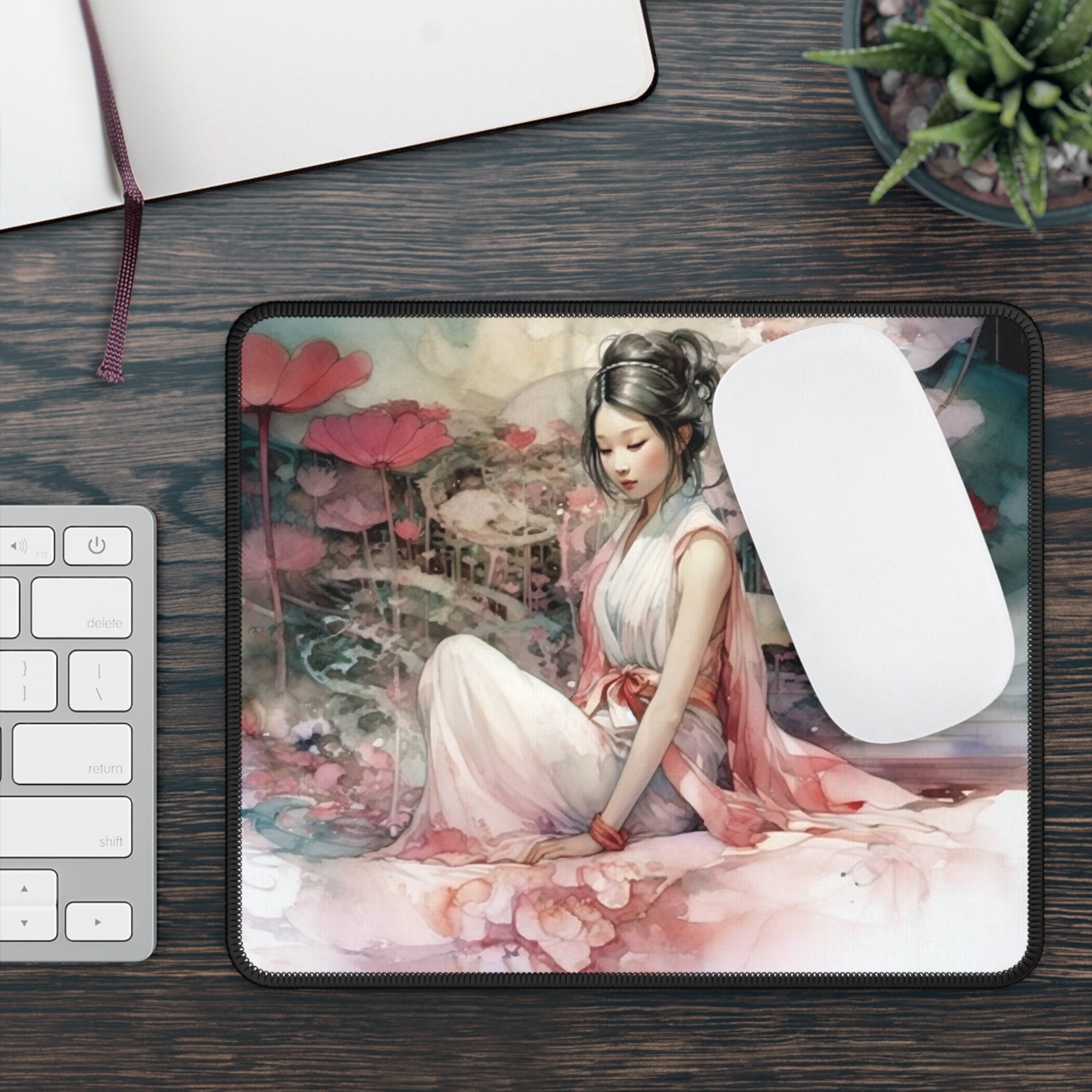Lotus Serenity Mouse Pad