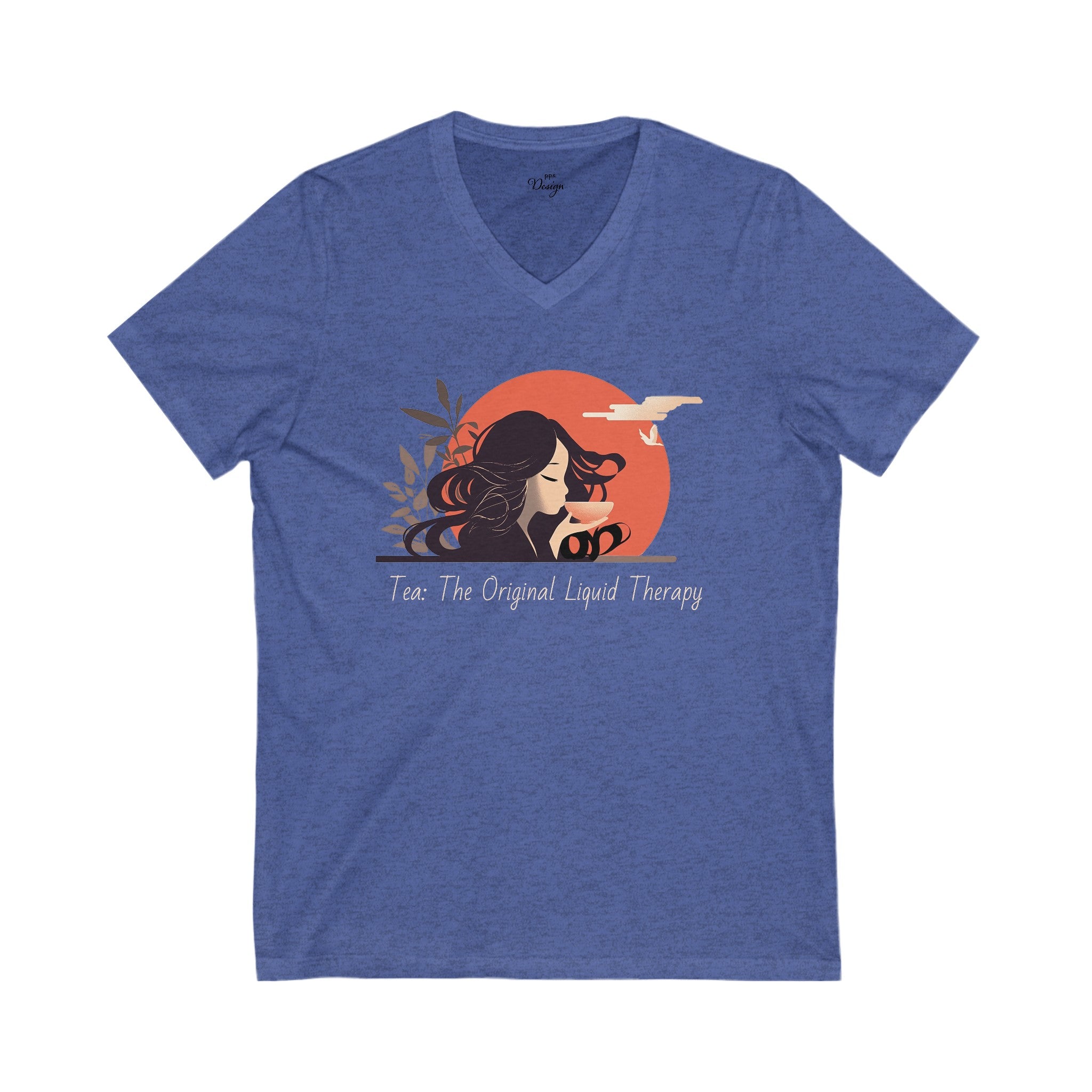Tea: The Original Liquid Therapy - Women's V-Neck Tee