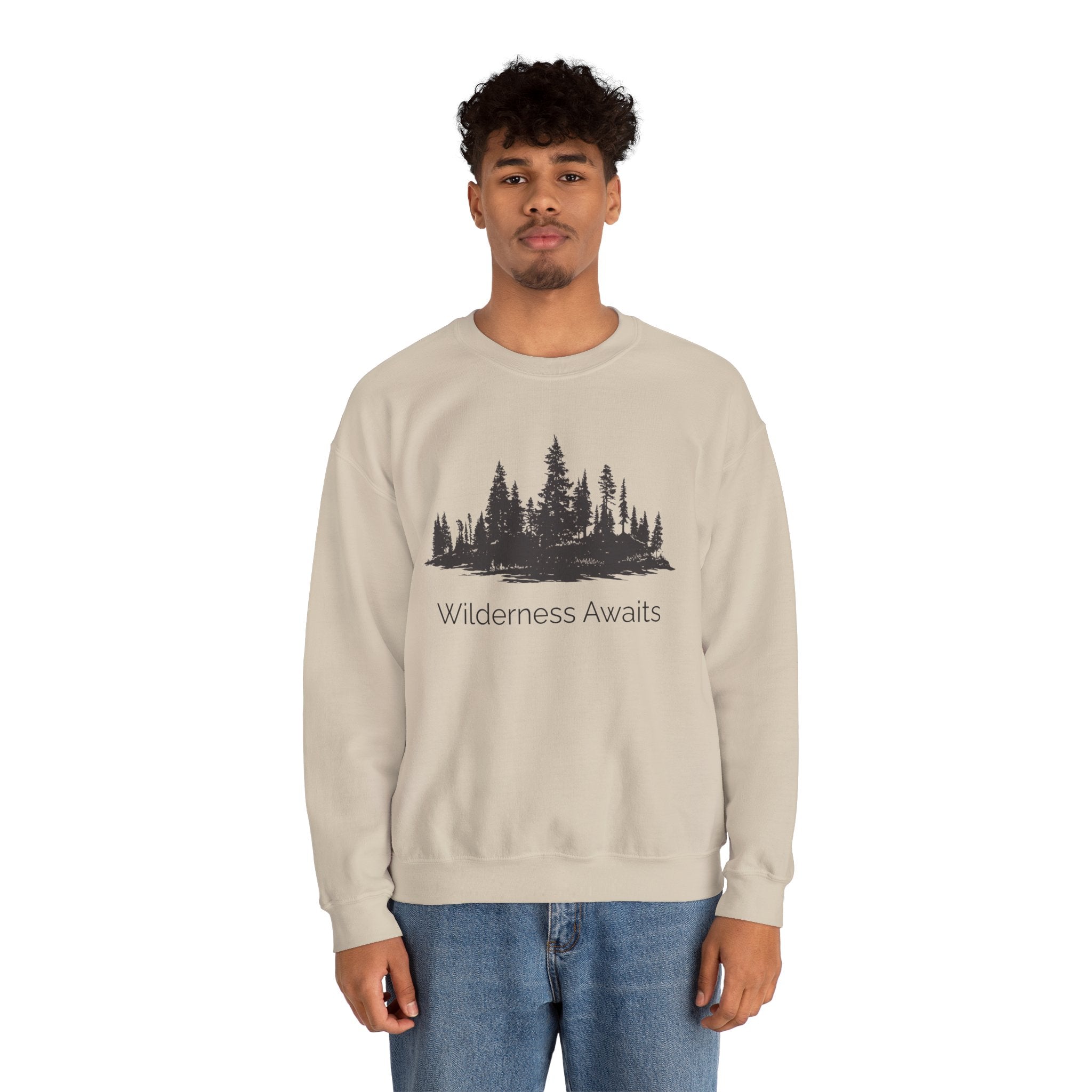 Wilderness Awaits - Crewneck Sweatshirt