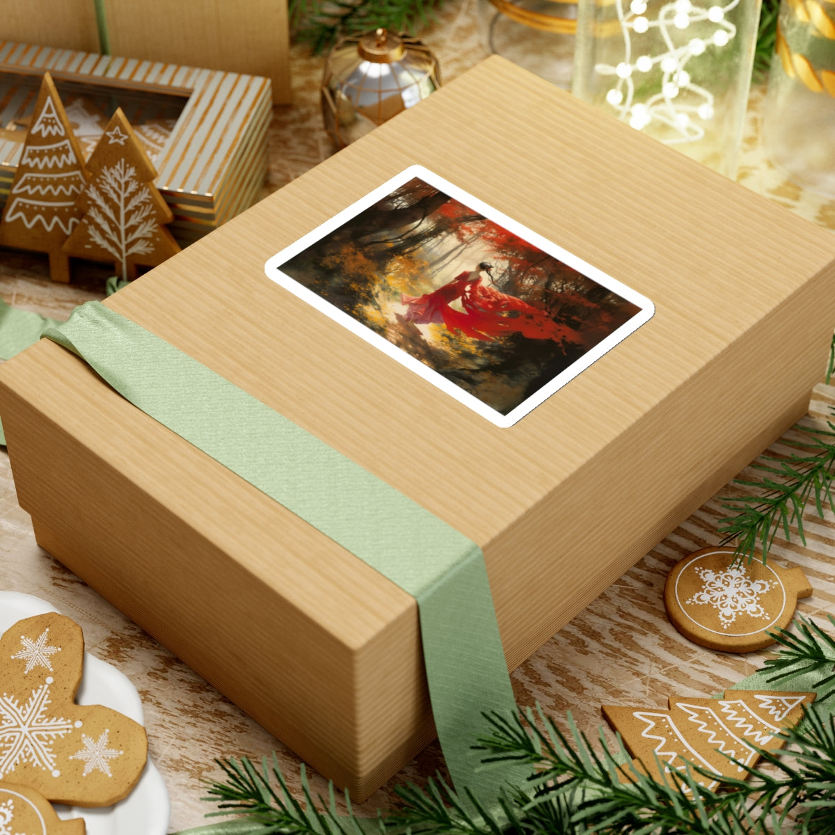 Crimson Journey Sticker