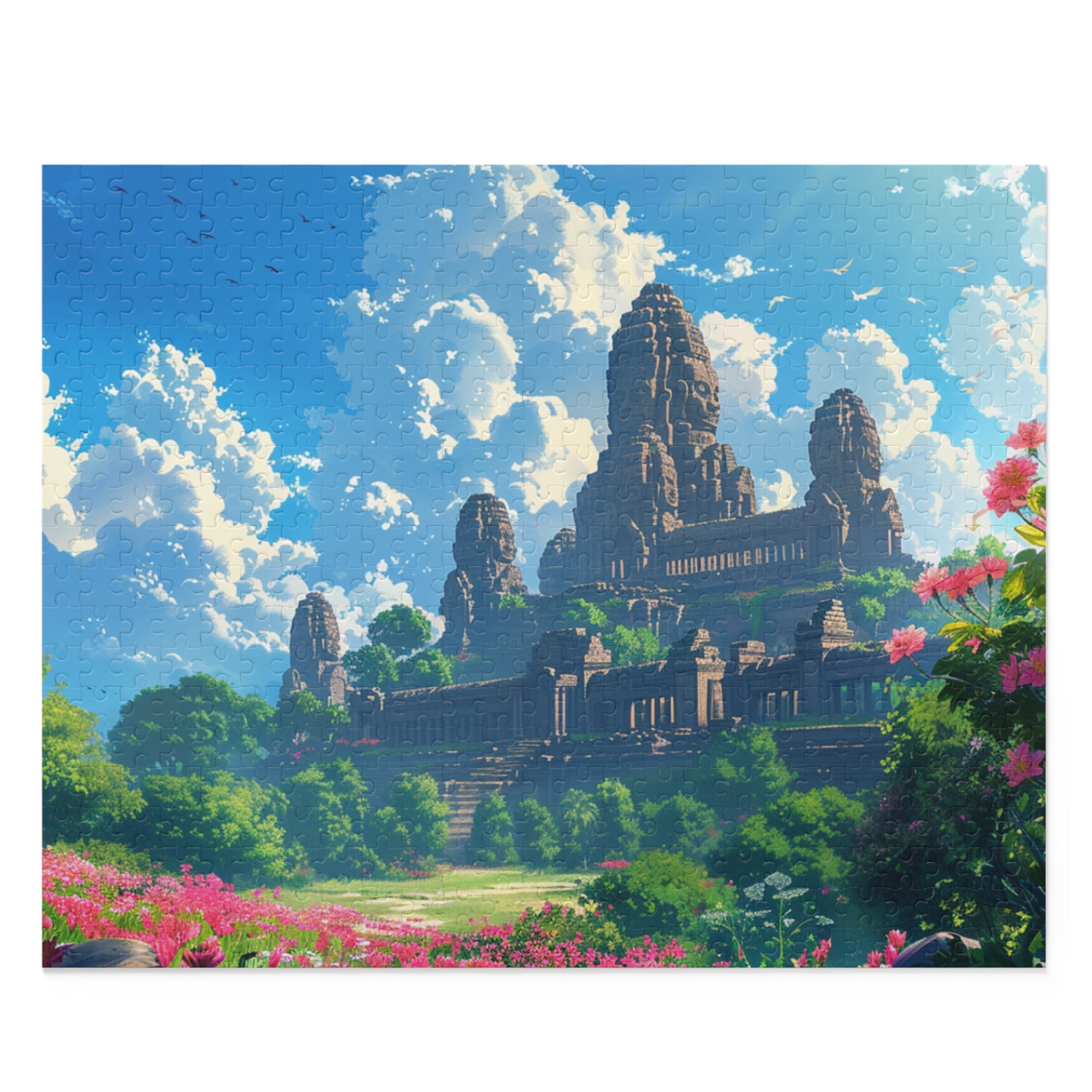 Bayon Faces Puzzle
