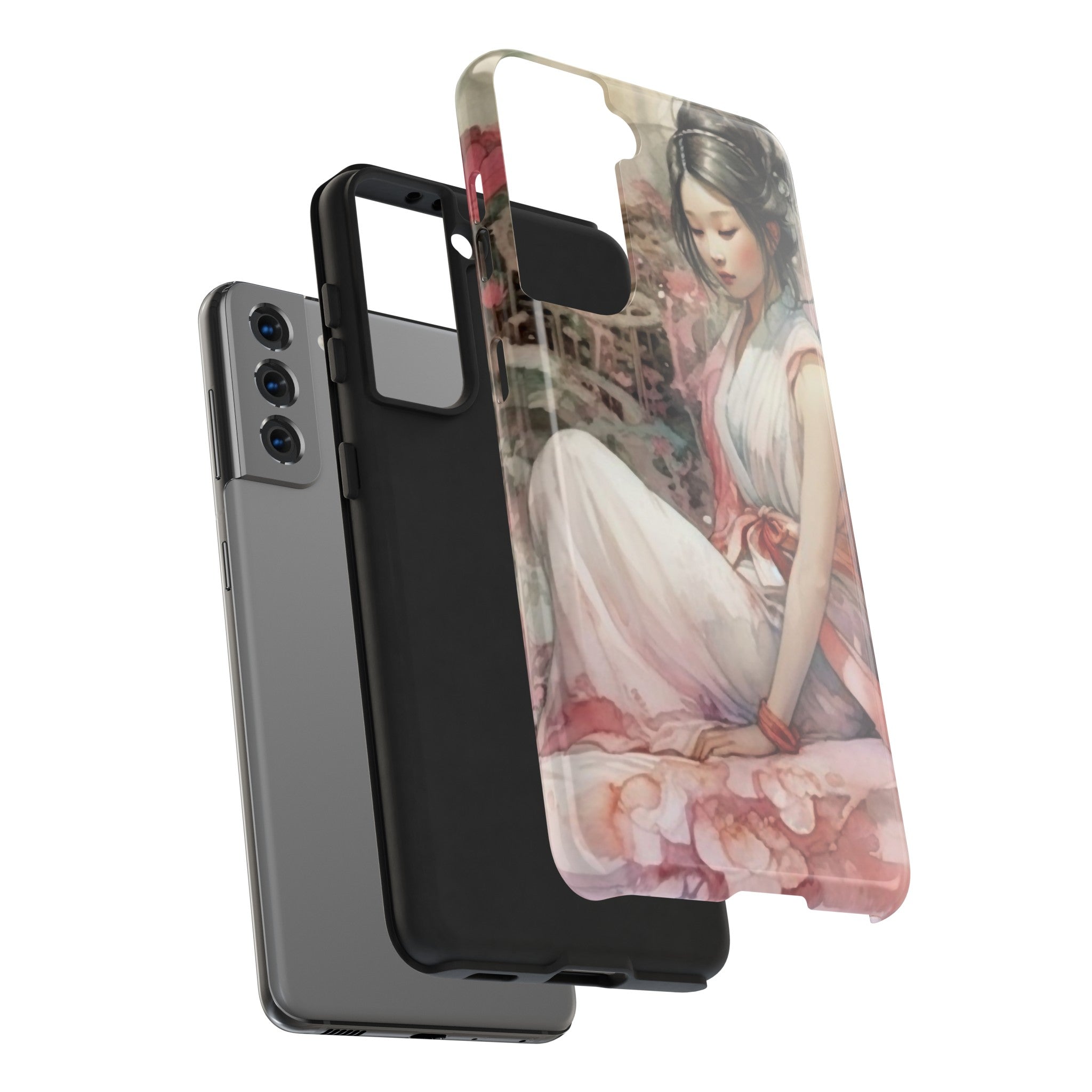 Lotus Serenity Tough Phone Case