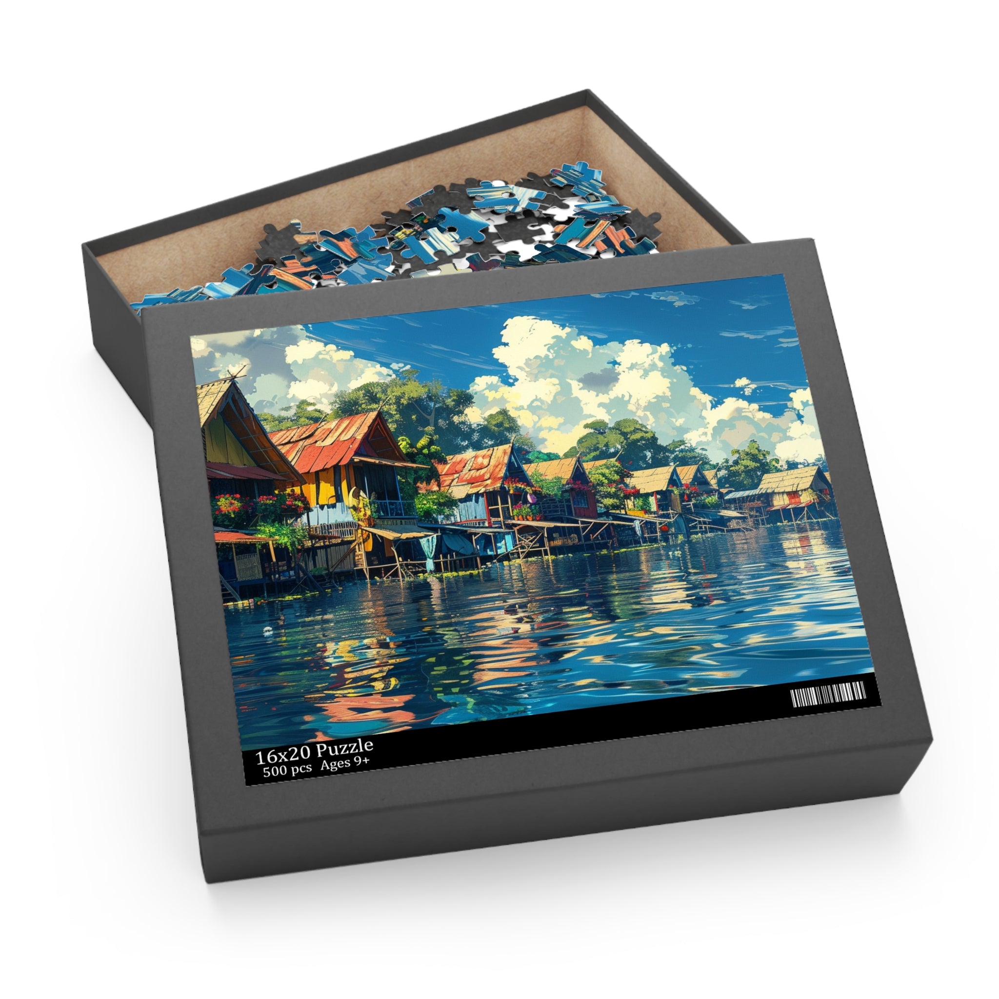 Floating Village Serenity Puzzle
