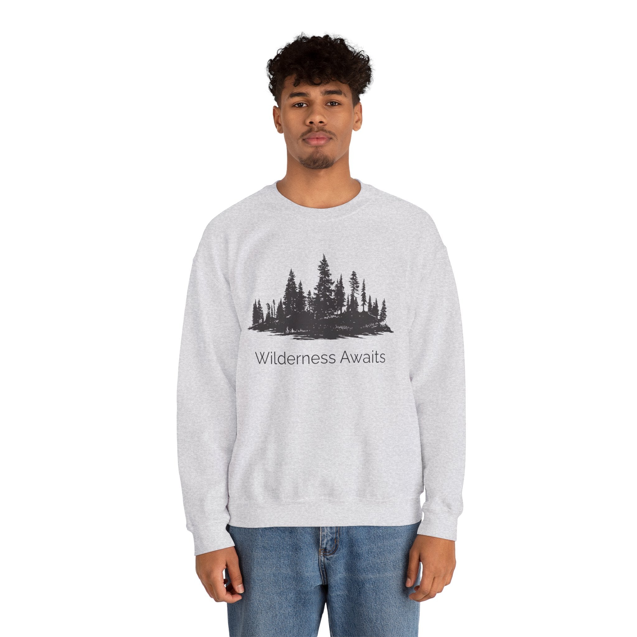 Wilderness Awaits - Crewneck Sweatshirt