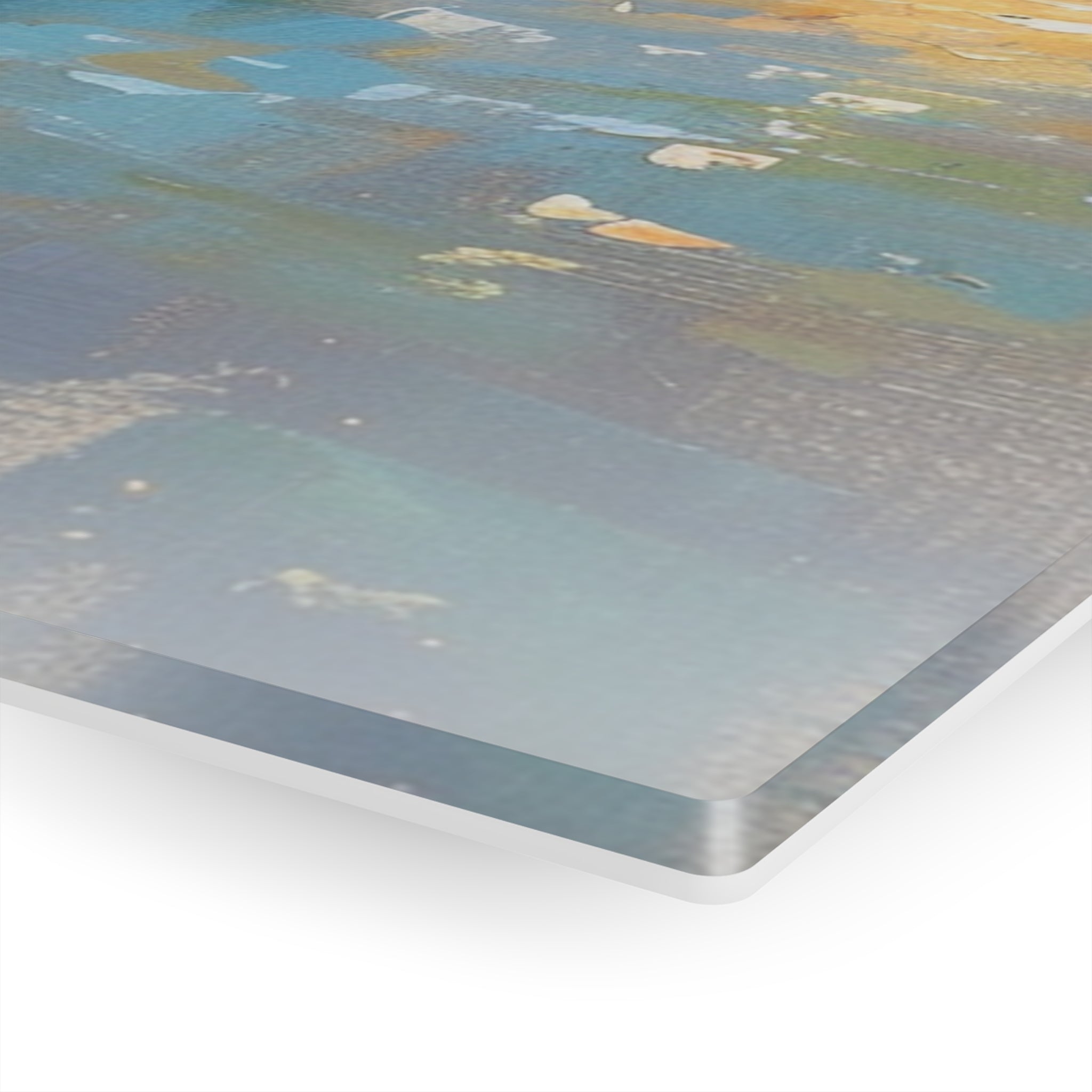 Fishing Village Tranquility Acrylic Print