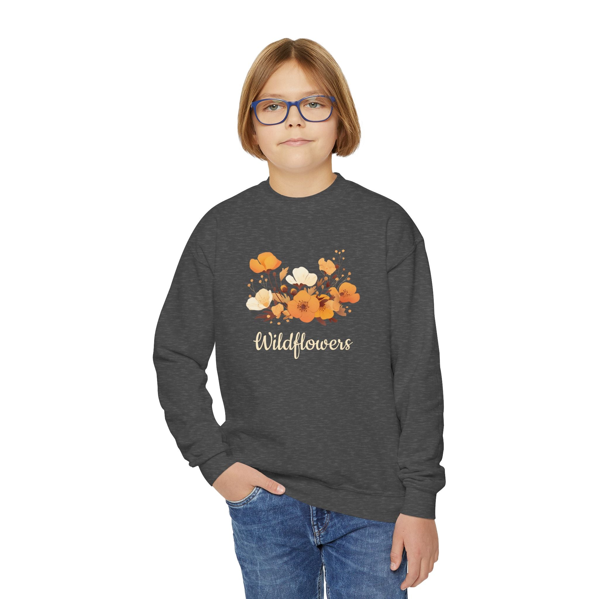 Wildflowers Youth Crewneck Sweatshirt
