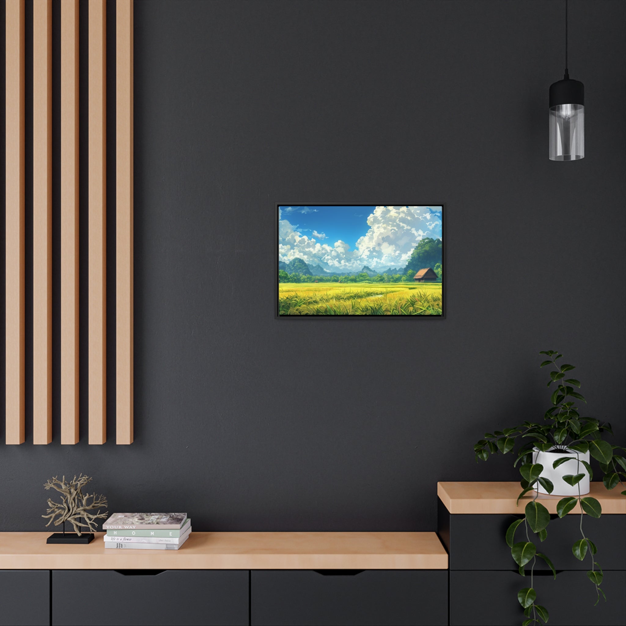 Tranquil Fields Canvas