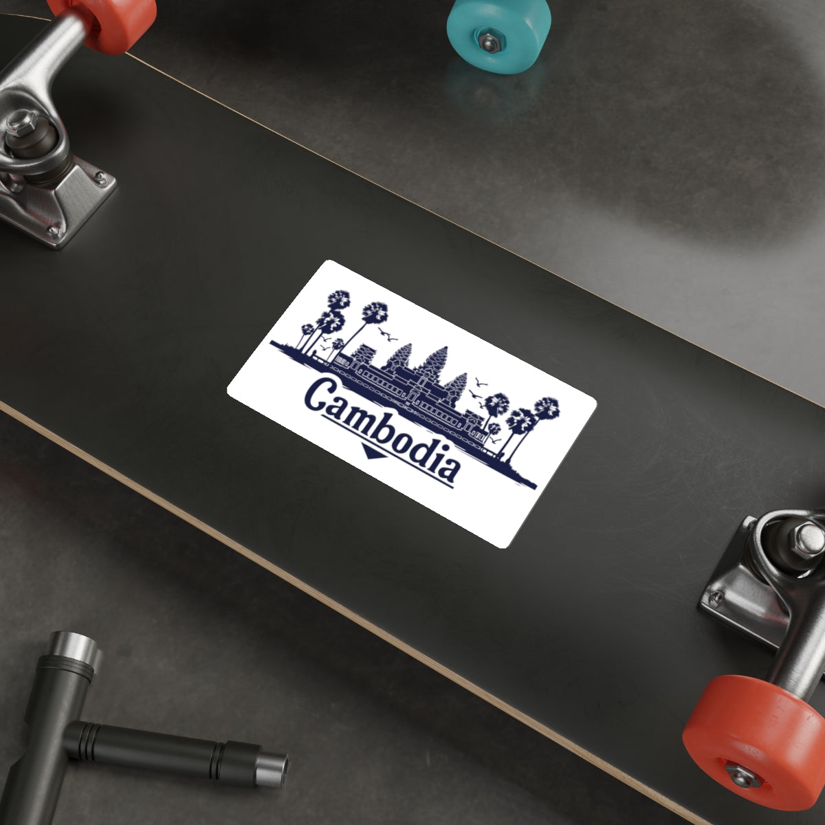 Cambodian Heritage Sticker (Premium)