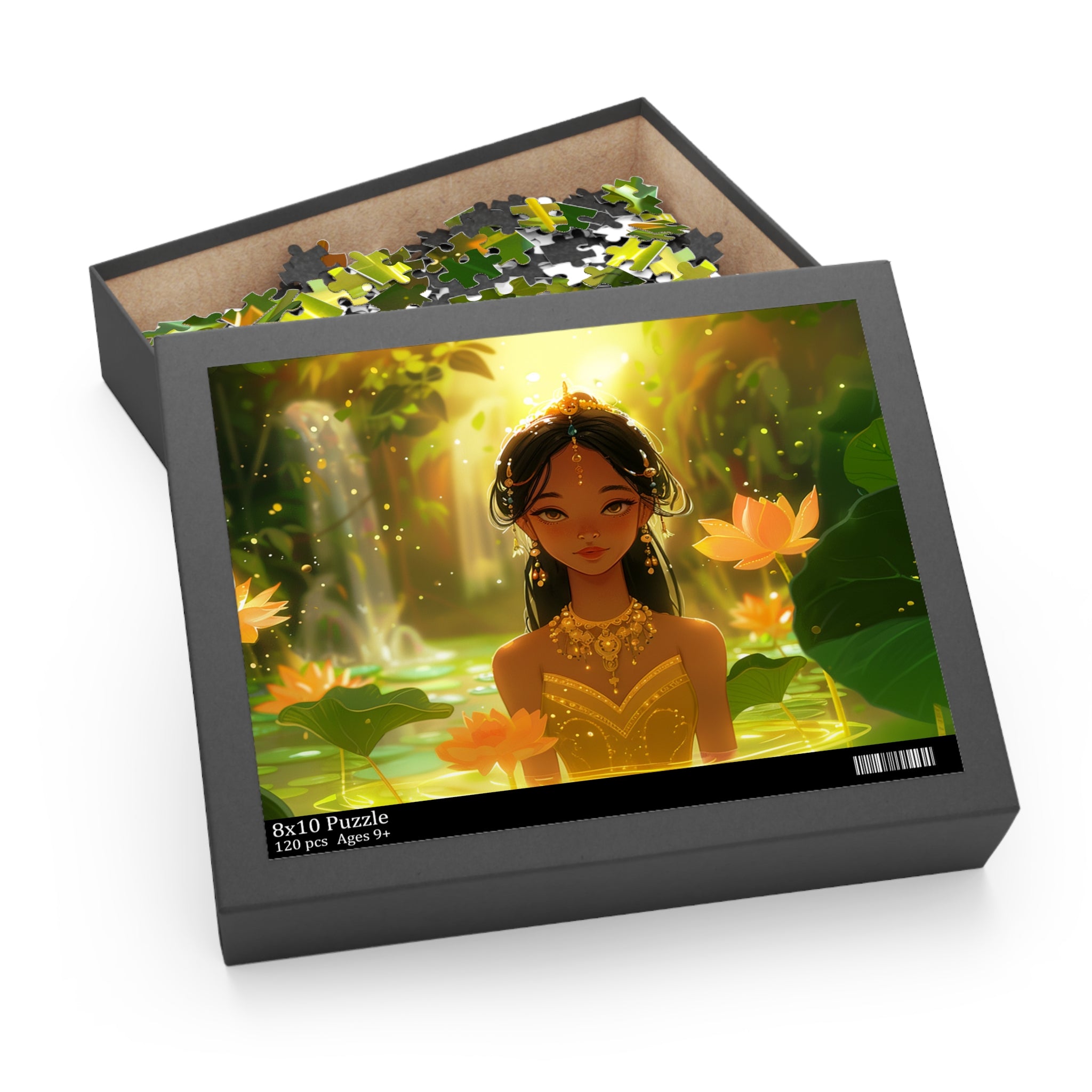 Golden Grace: Khmer Maiden Puzzle