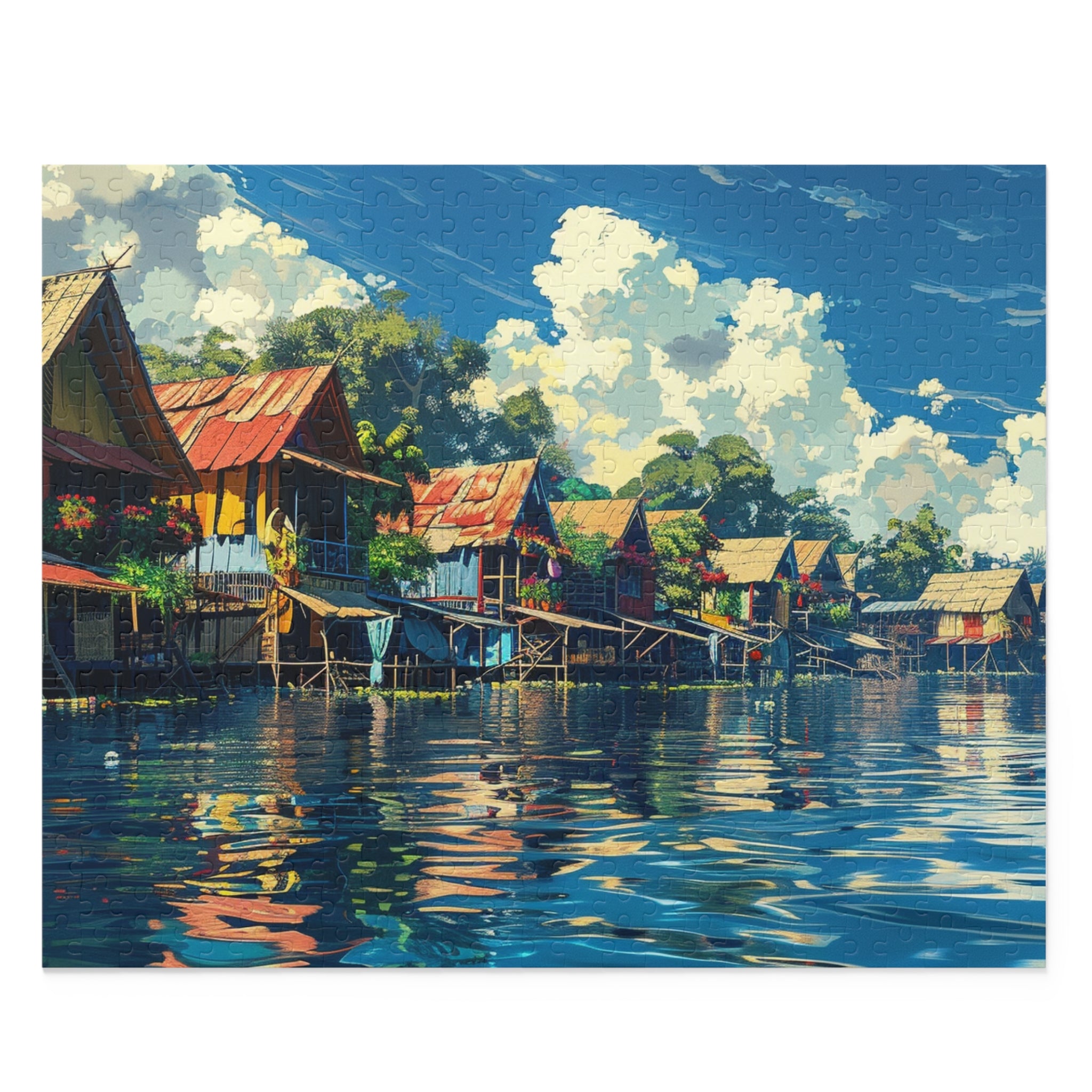 Floating Village Serenity Puzzle