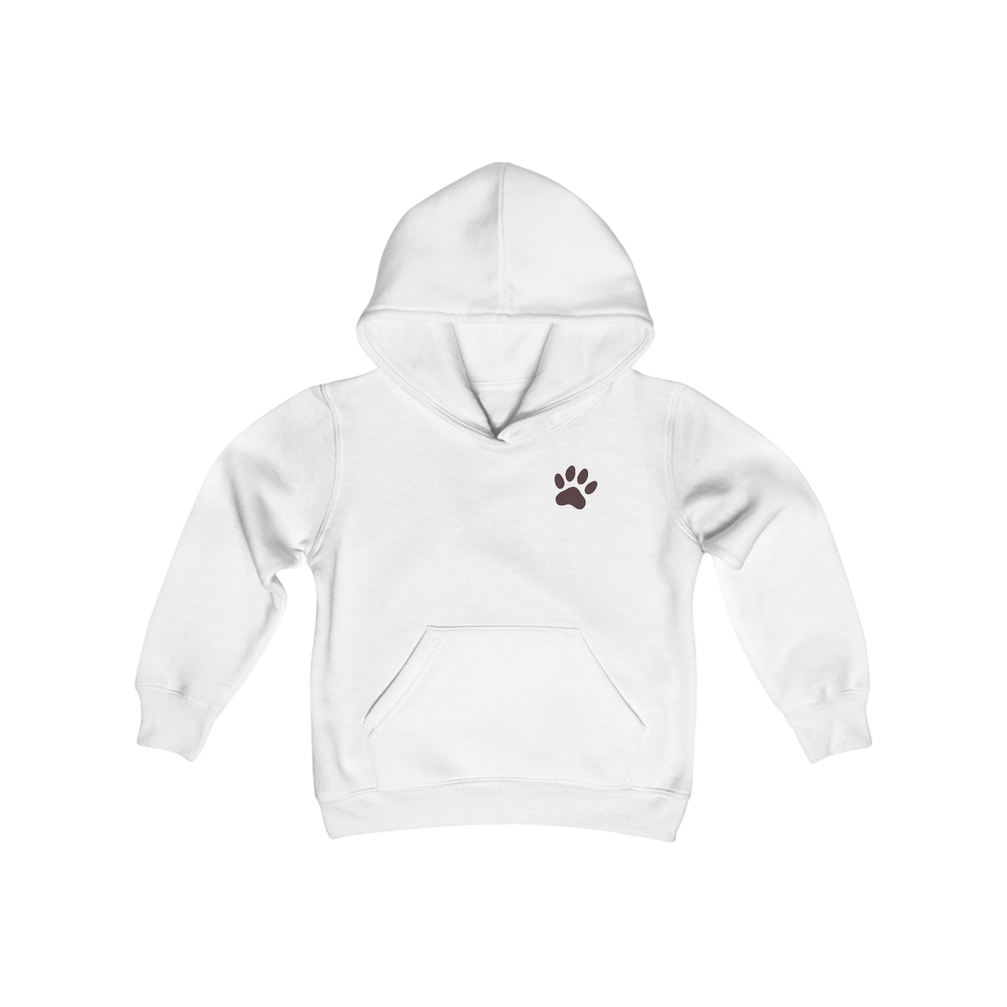 Stay Pawsitive Youth Hoodie