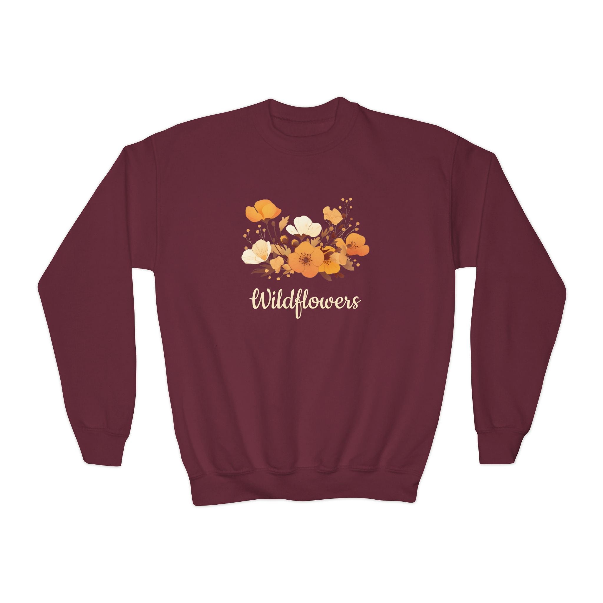 Wildflowers Youth Crewneck Sweatshirt