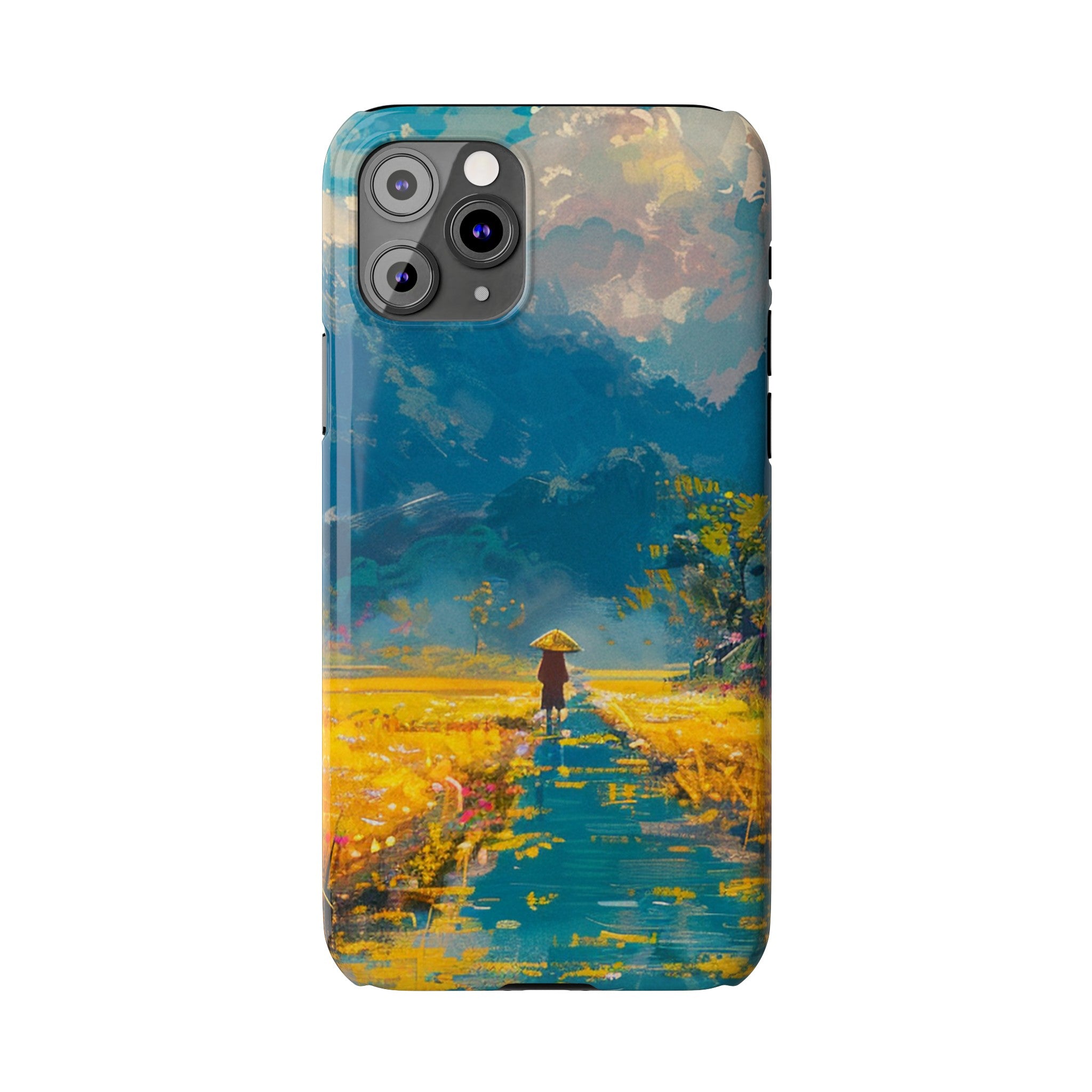 Golden Journey Slim Phone Case