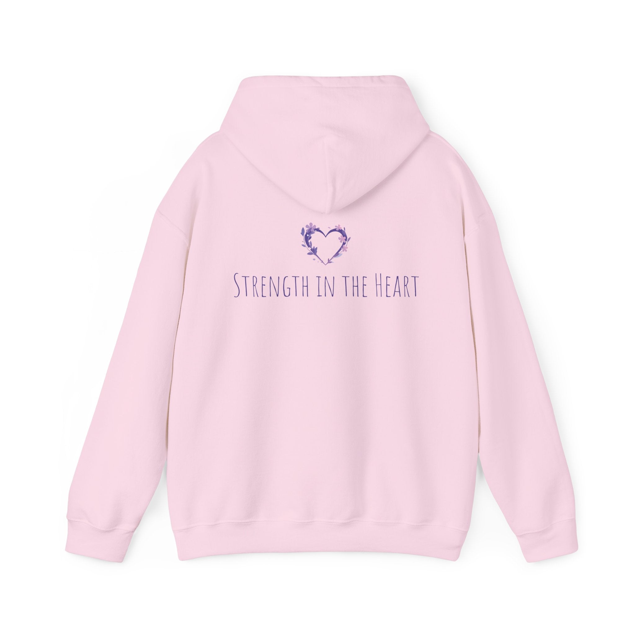 Strength in the Heart - Heavy Blend Hoodie