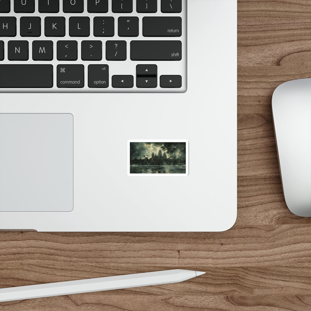 Stormy Majesty at Angkor Wat Sticker (Premium)