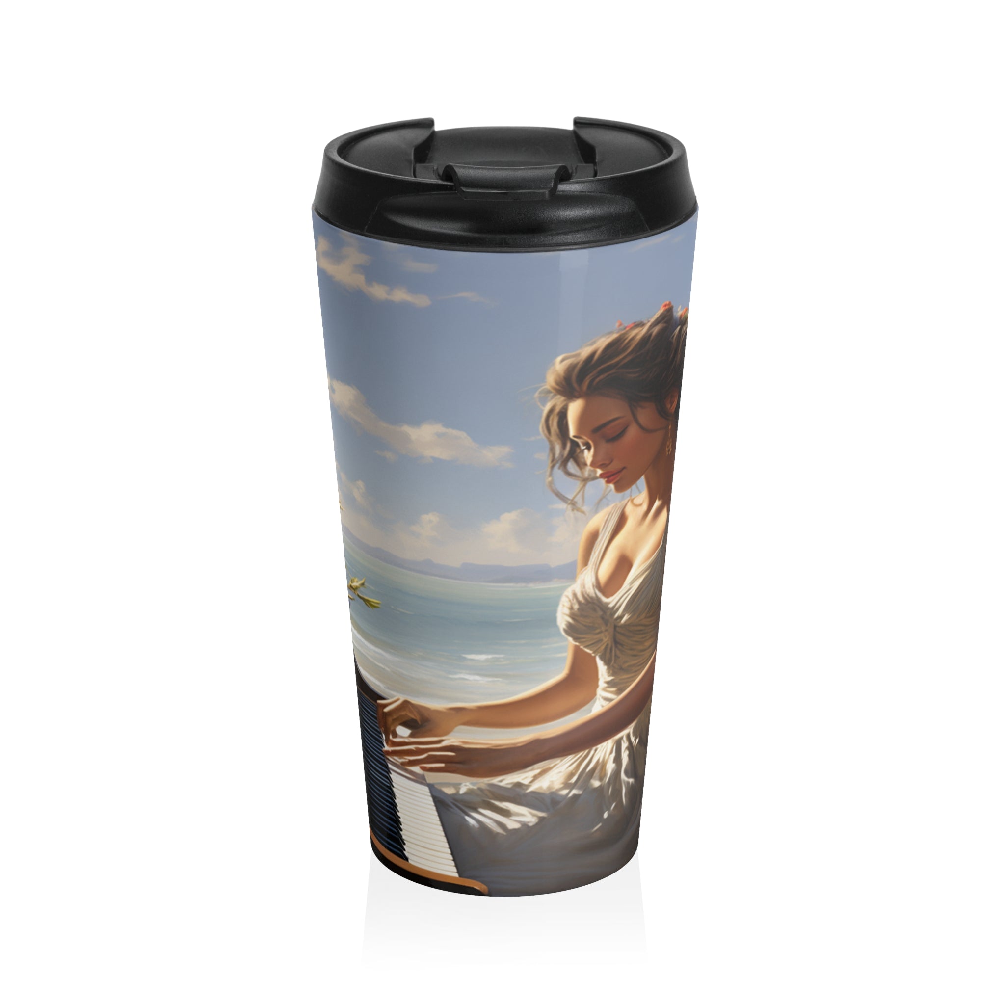 Serenade by the Sea Travel Mug