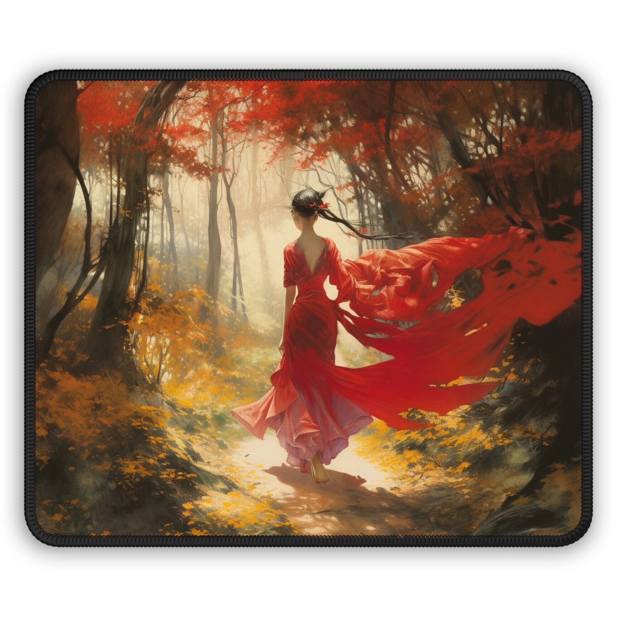 Crimson Journey Mouse Pad