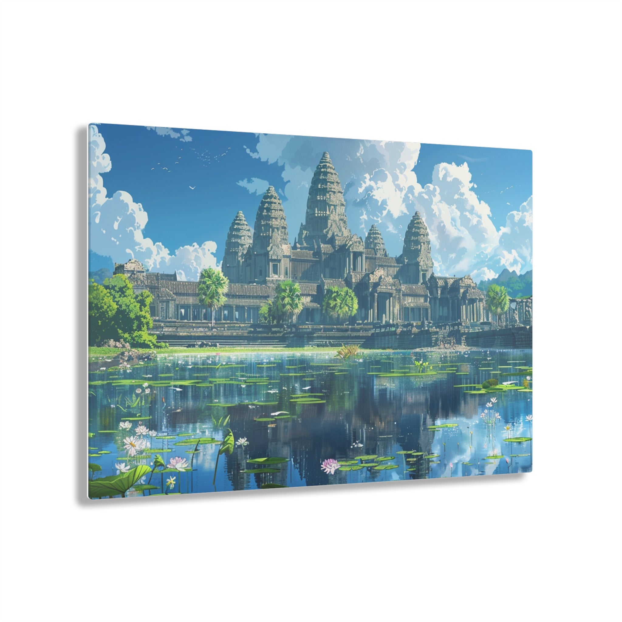 Daytime Serenity at Angkor Wat Acrylic Print