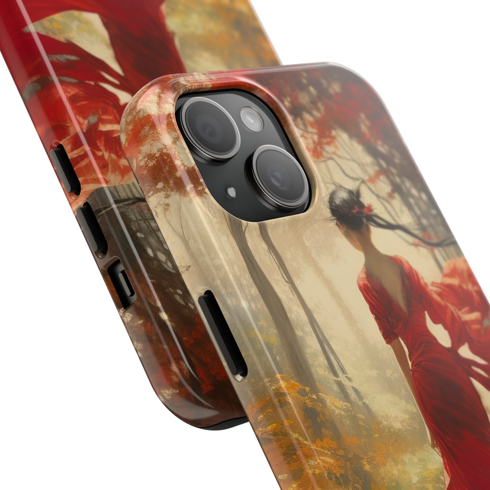 Crimson Journey Tough Phone Case