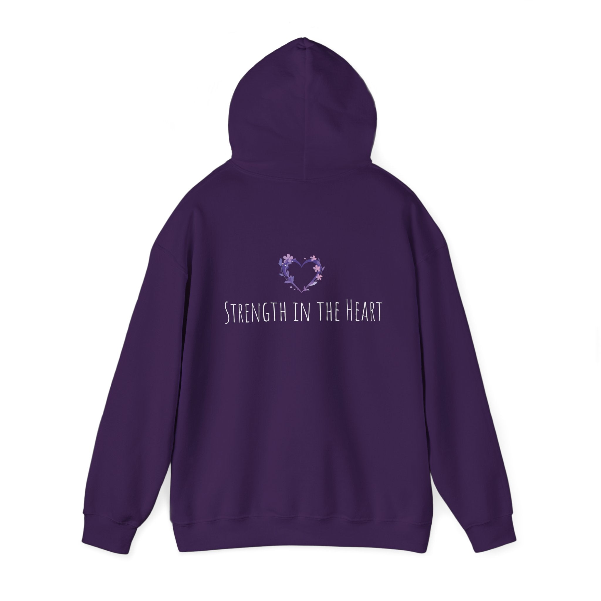 Strength in the Heart - Heavy Blend Hoodie