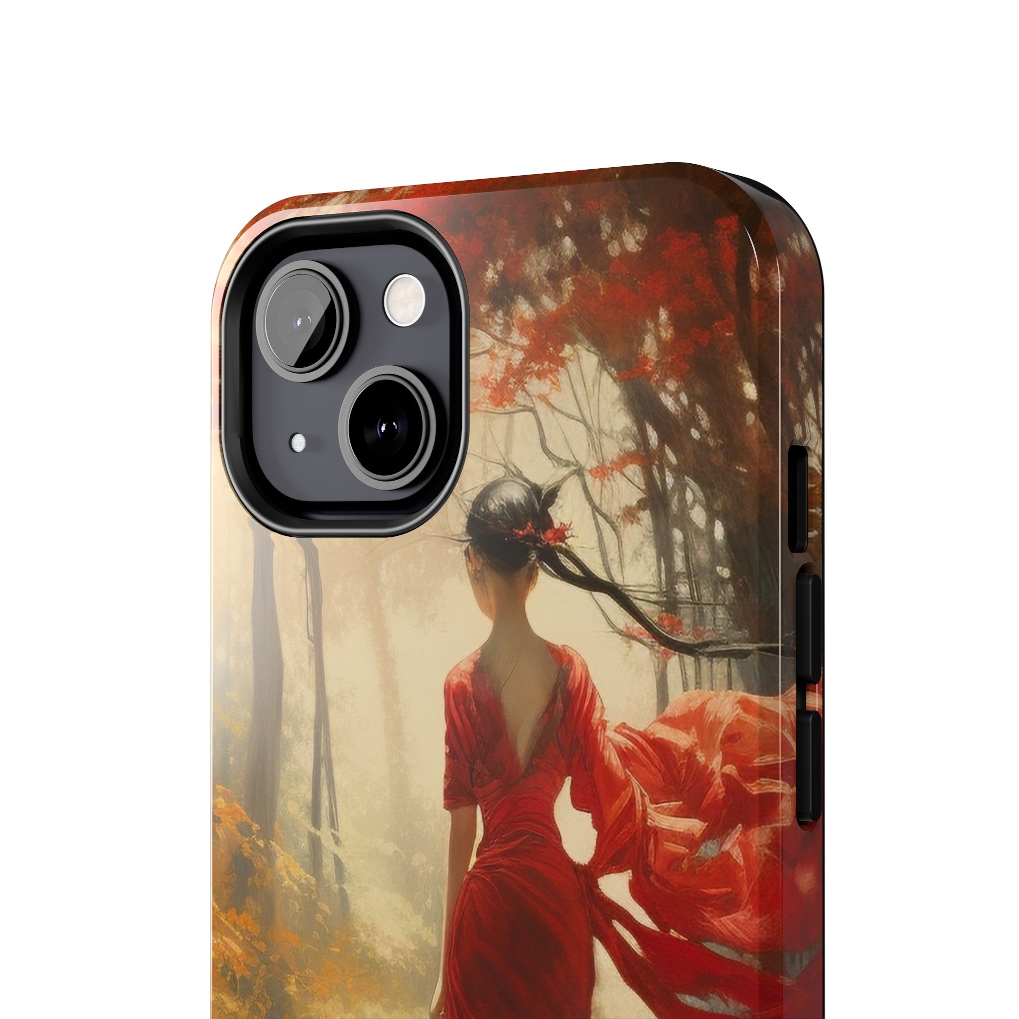 Crimson Journey Tough Phone Case