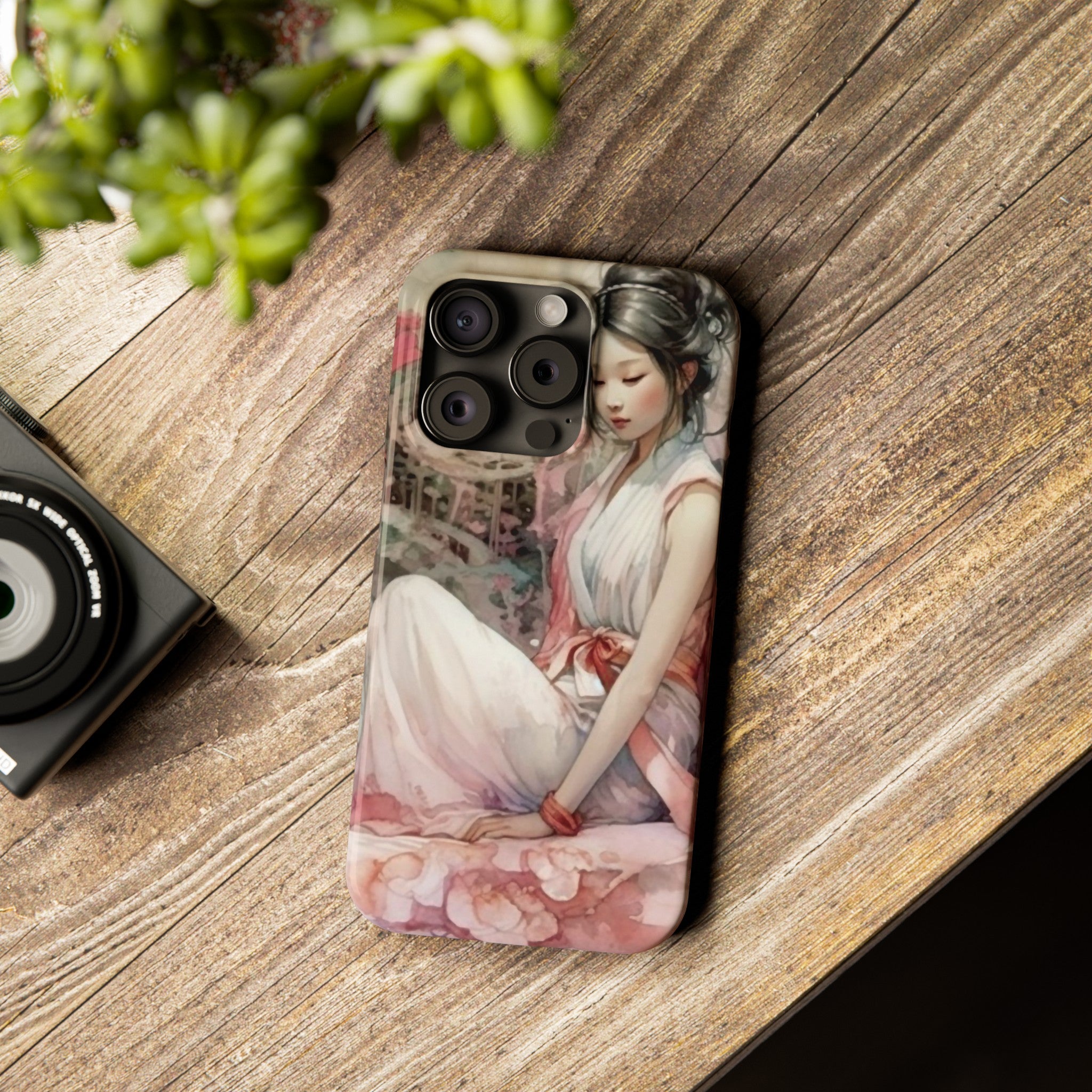 Lotus Serenity Slim Phone Case