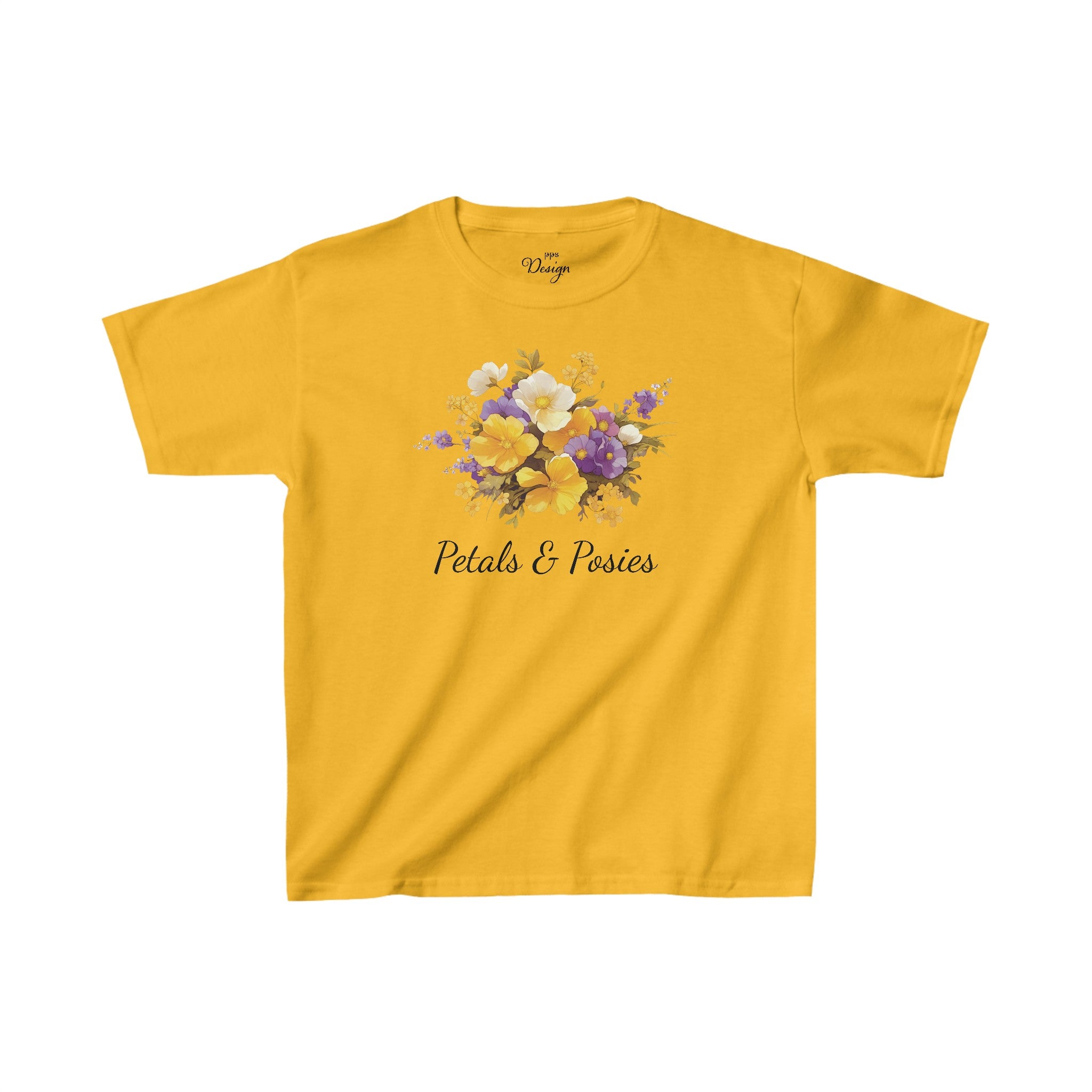 Petals & Posies Kids' Cotton Tee