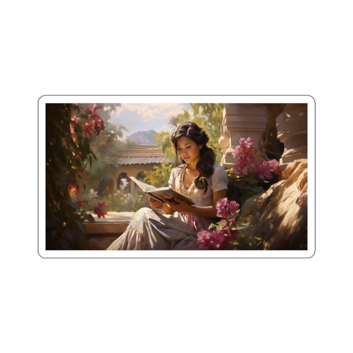 Garden Serenity Sticker (Premium)