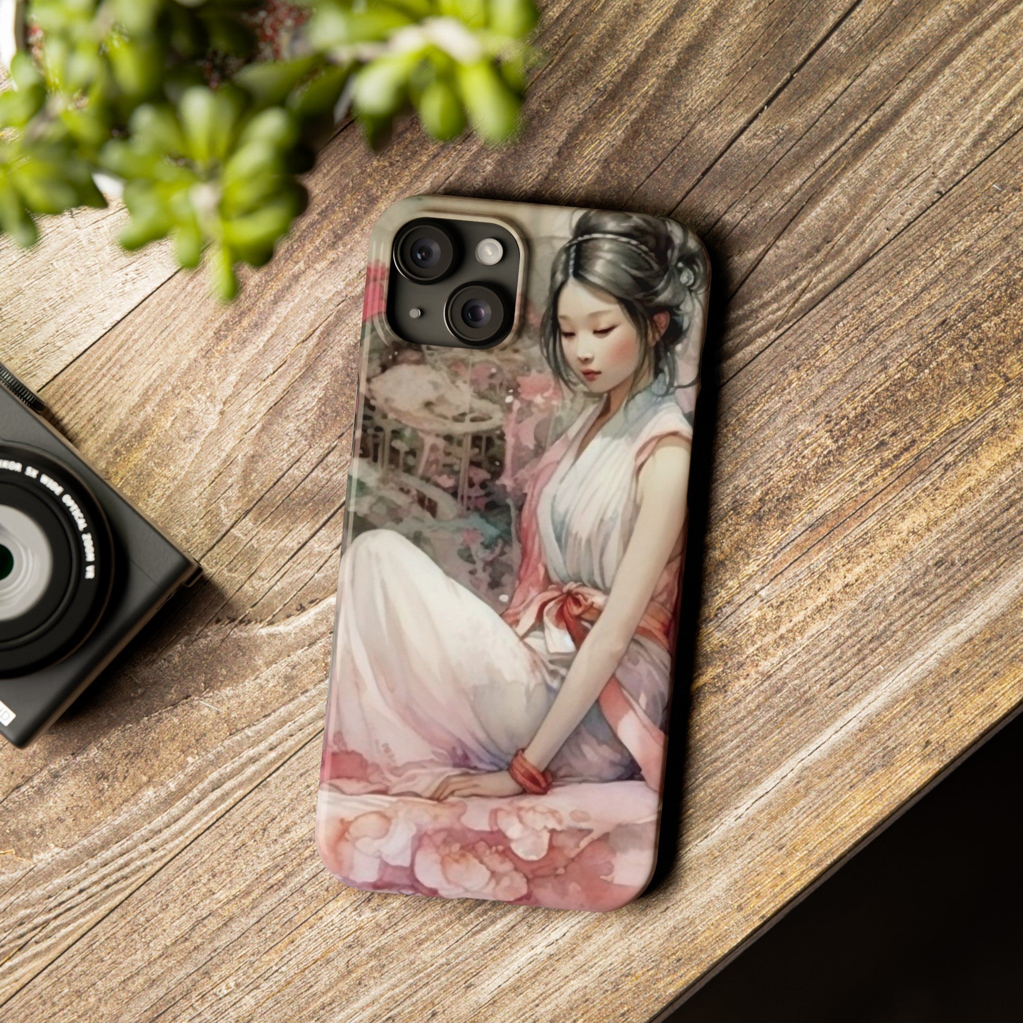 Lotus Serenity Slim Phone Case