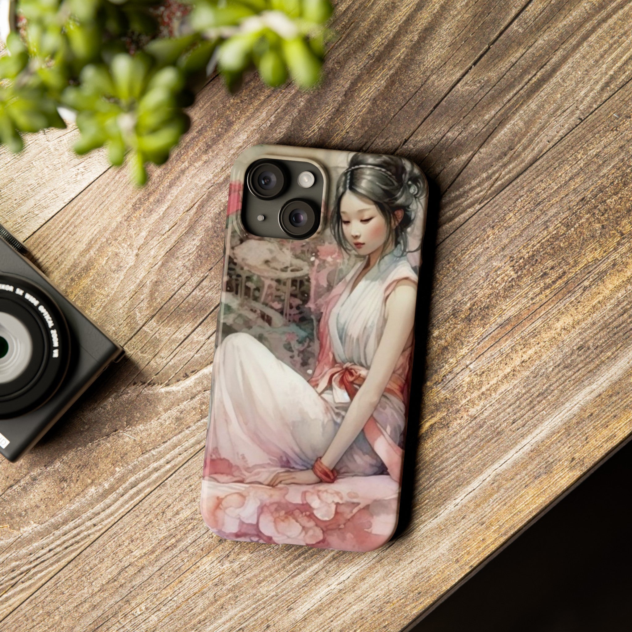 Lotus Serenity Slim Phone Case